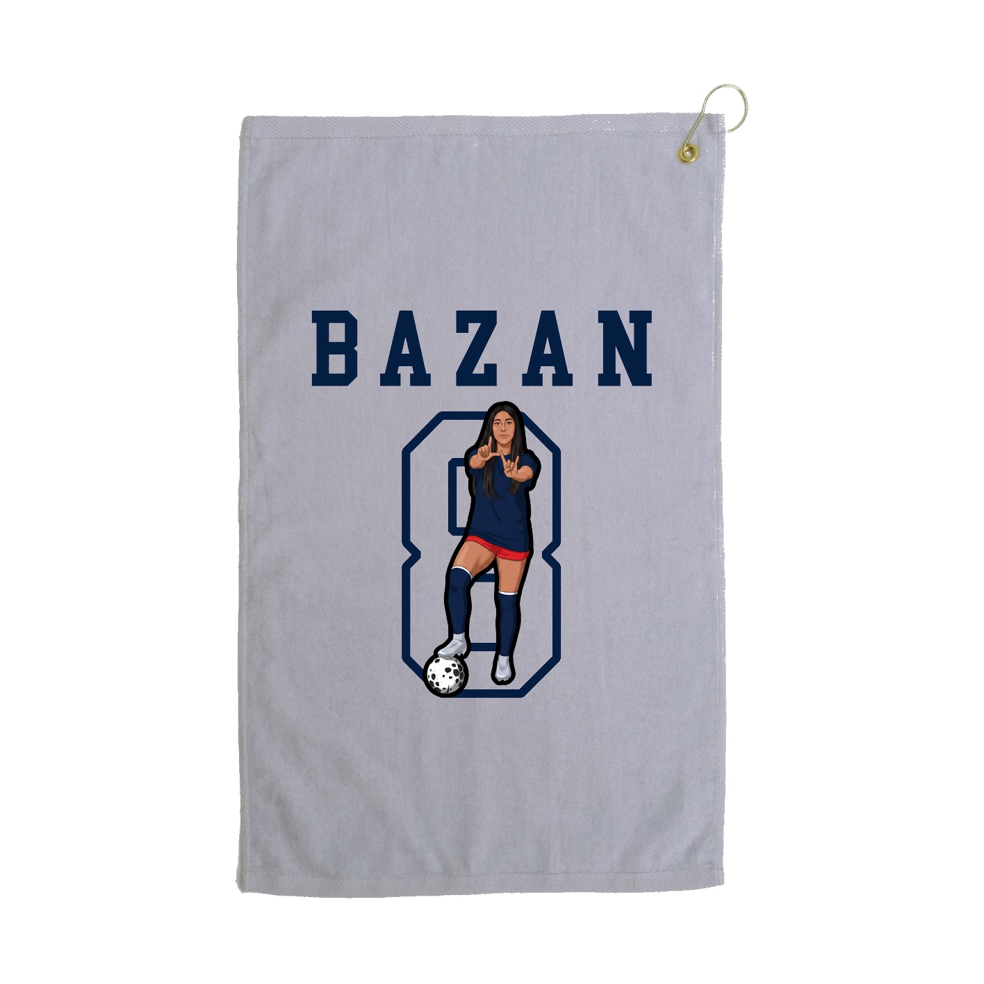 Golf Towel — Shirsey in Grey