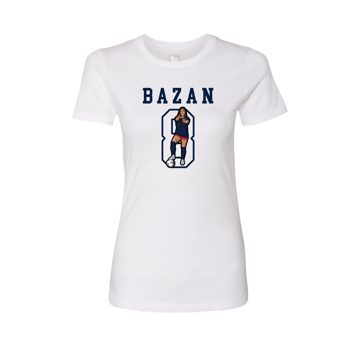 Fitted Women's Tee — Shirsey in White