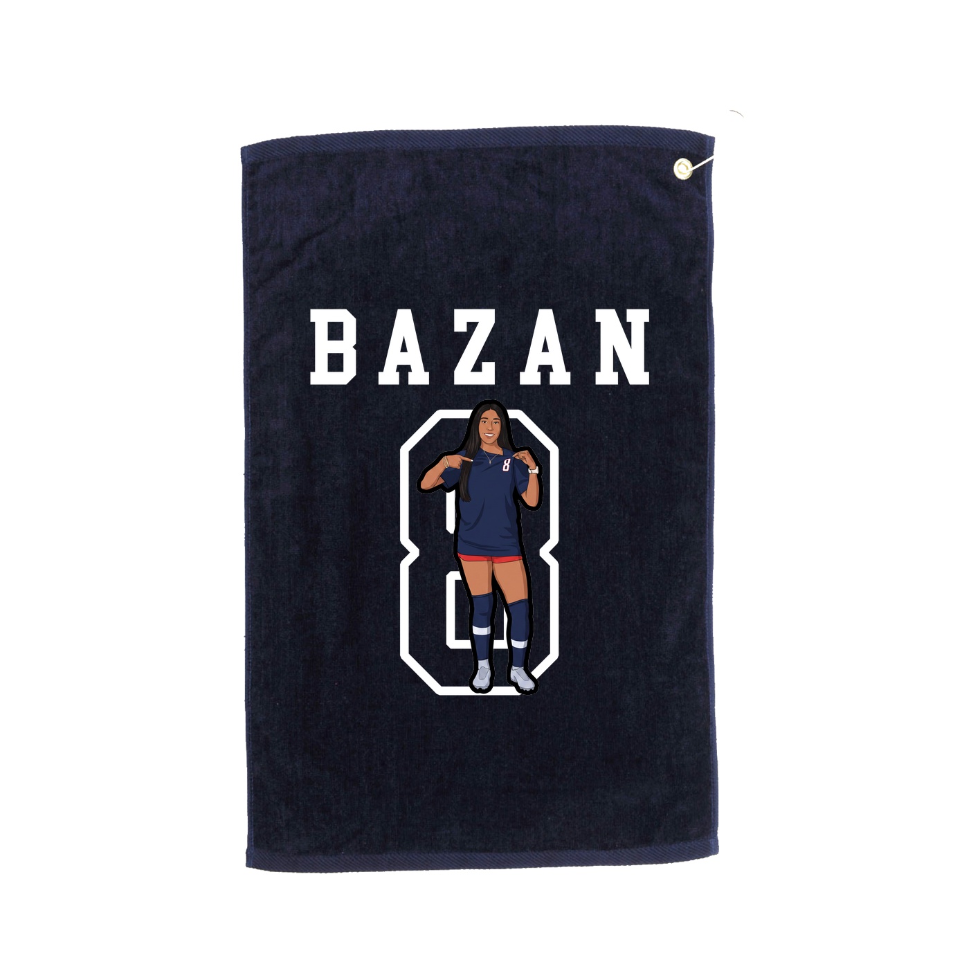 Golf Towel — Shirsey in Navy
