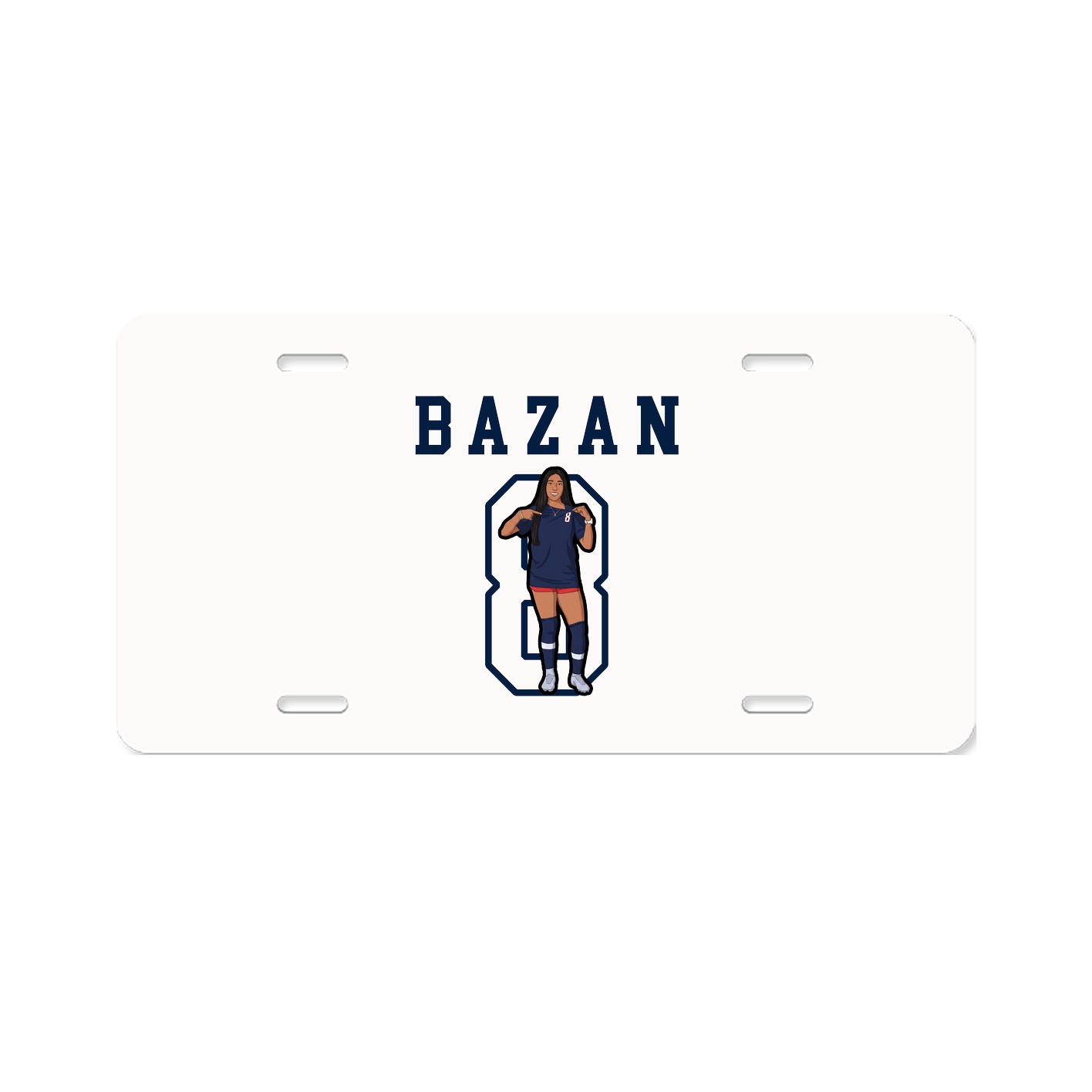 License Plate — Shirsey in Classic