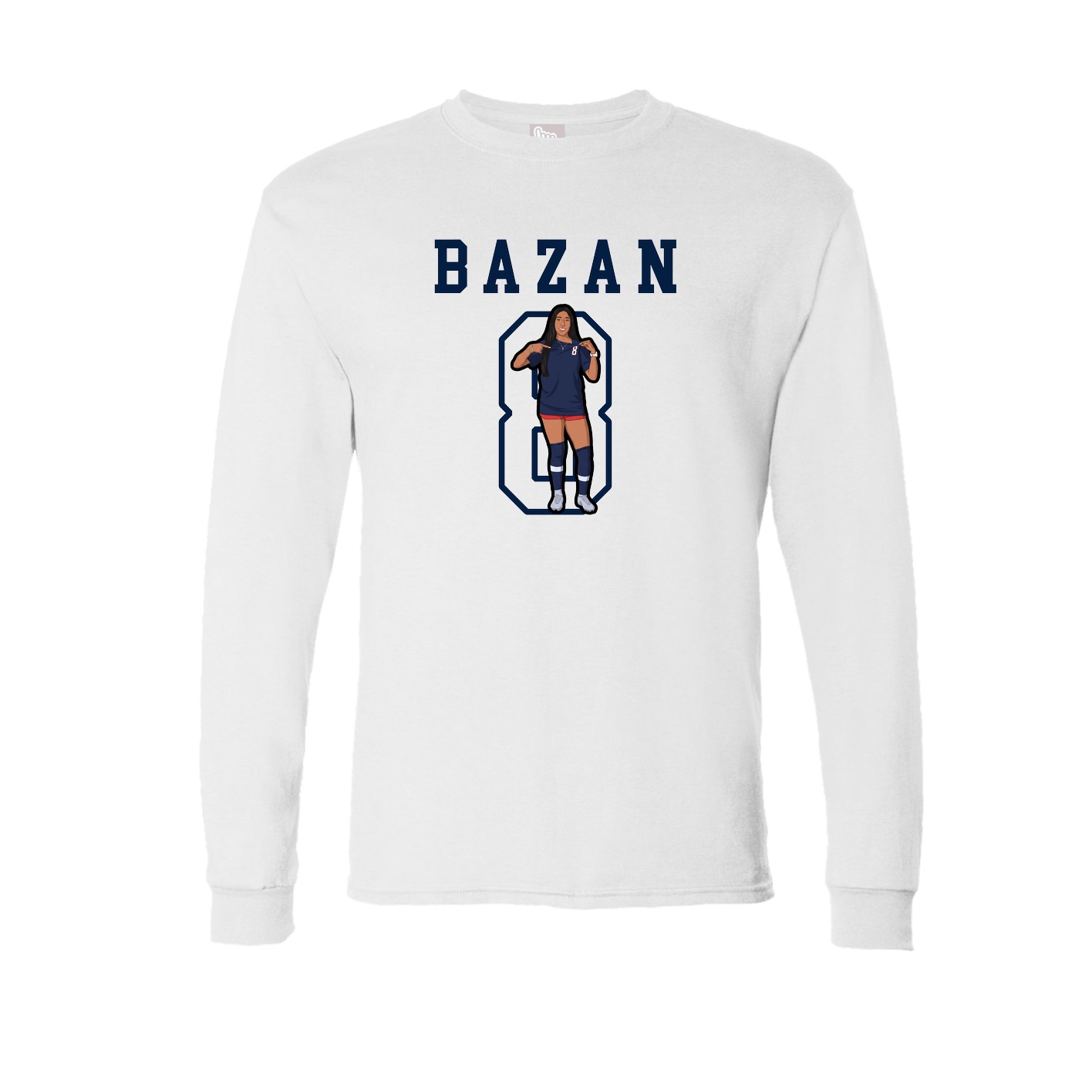 Long Sleeve Tee — Shirsey in White