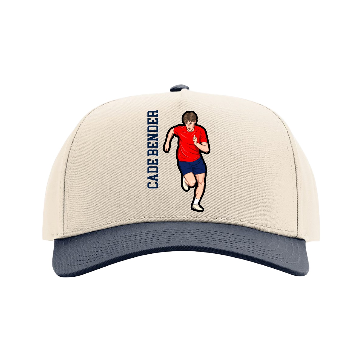 Full Fabric Five-Panel Champ Cap