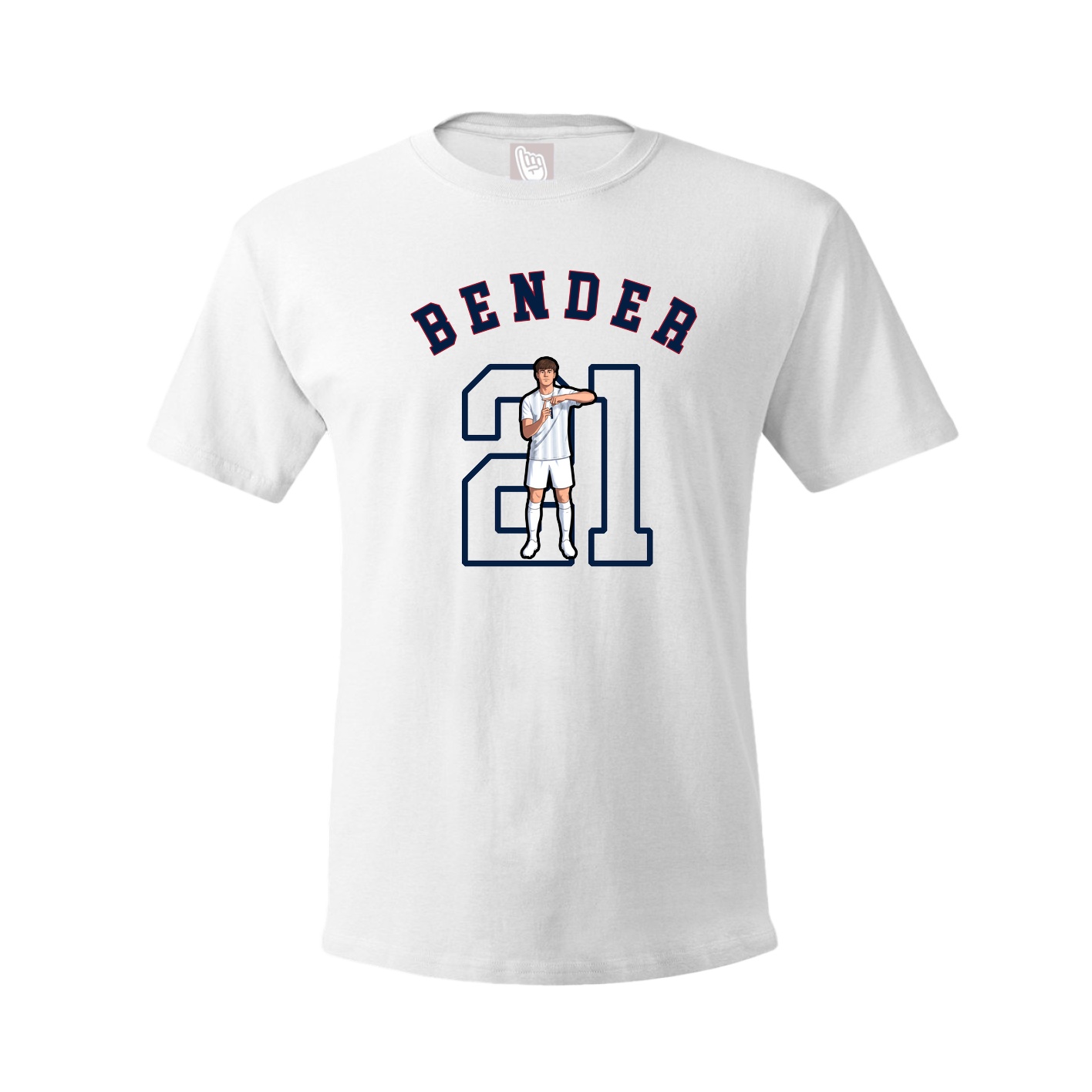 Youth Tee — Shirsey Arch in White
