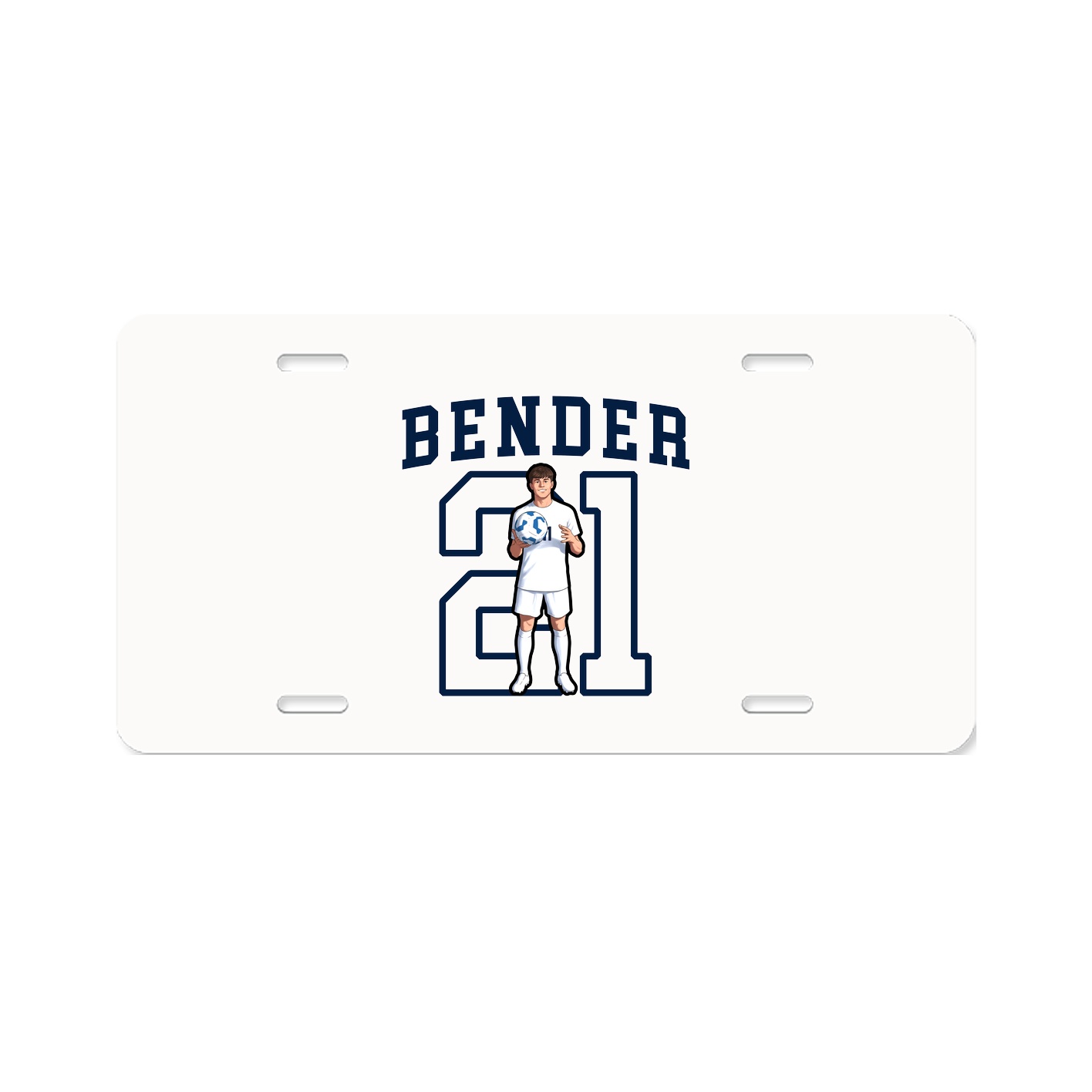 License Plate — Shirsey in Classic