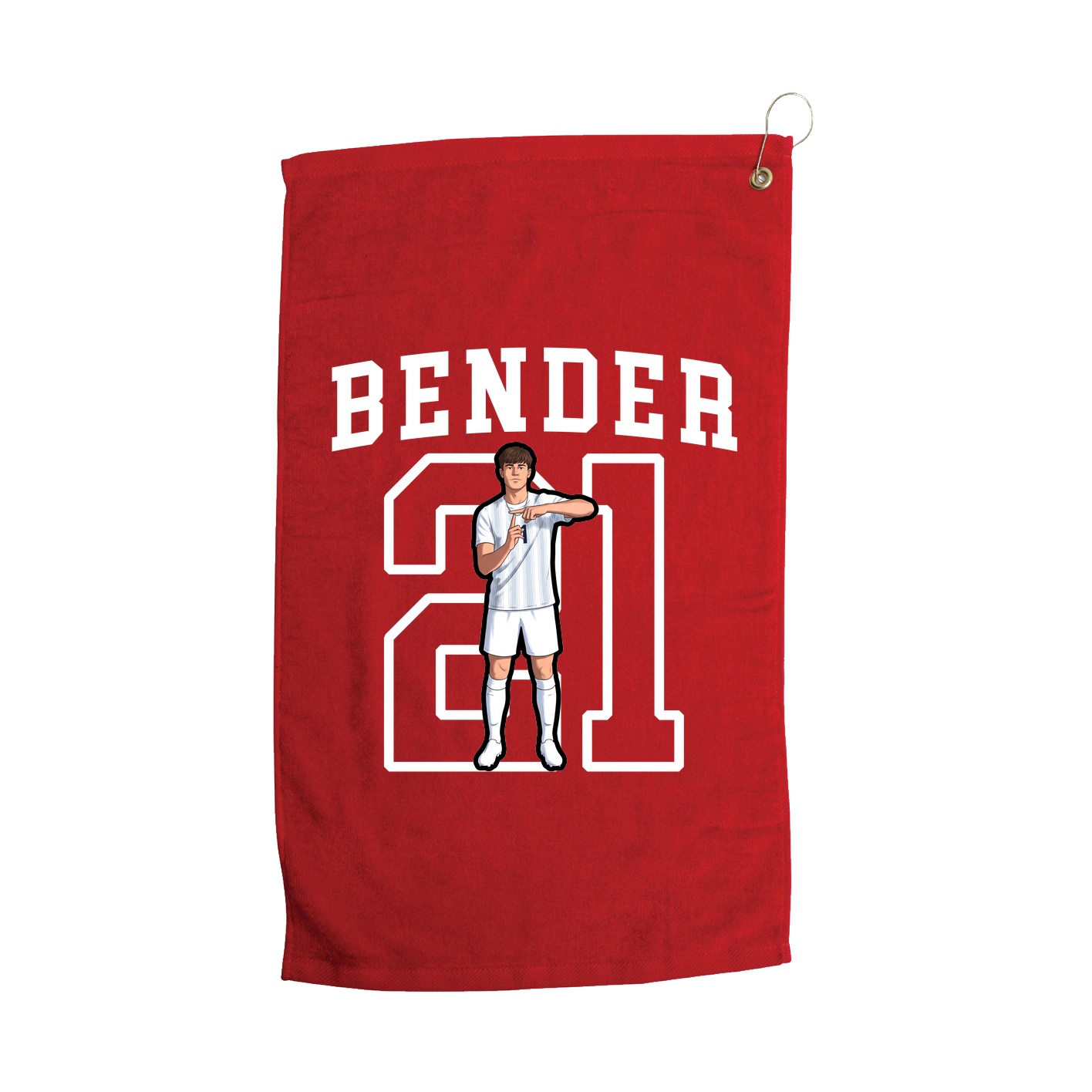 Golf Towel — Shirsey in Red