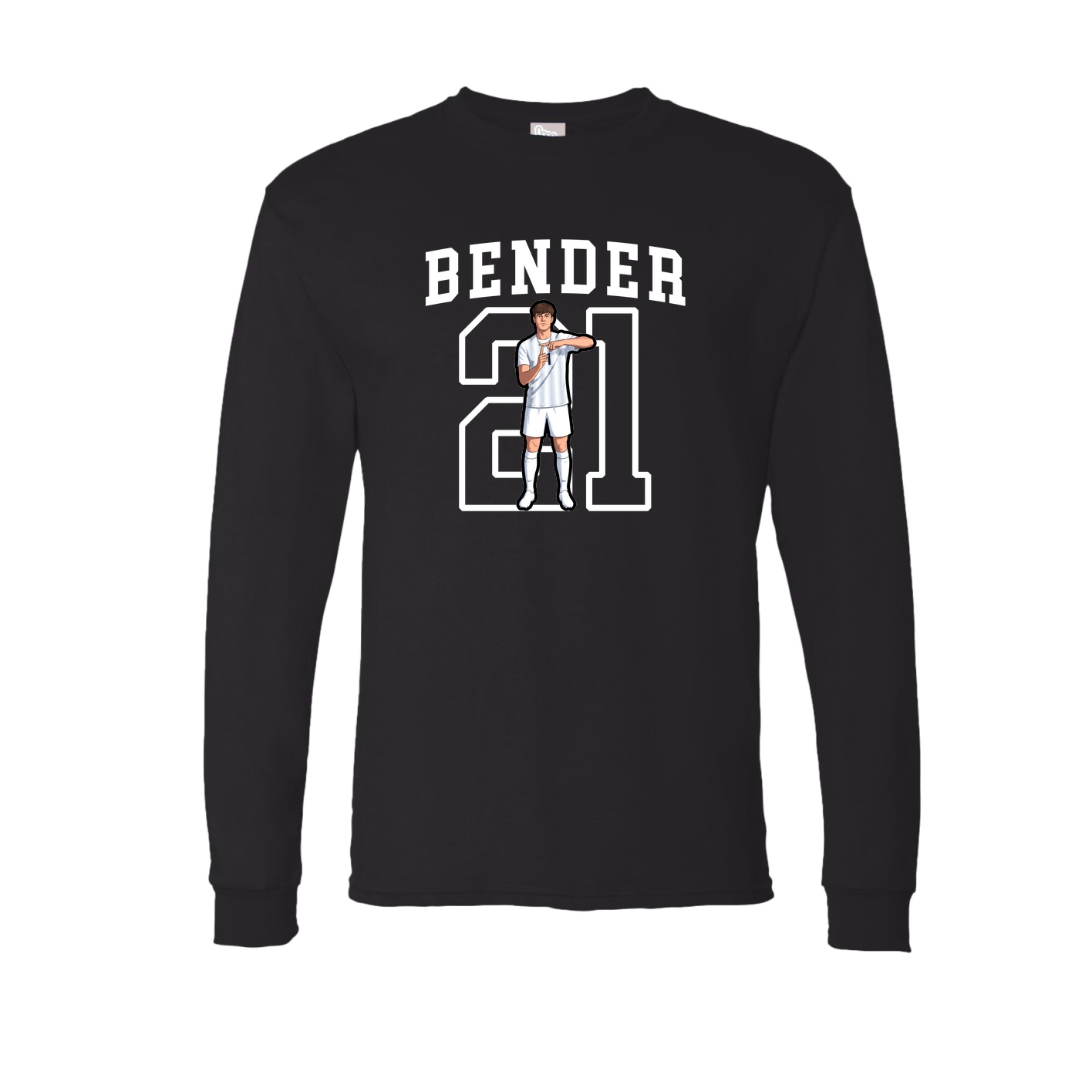 Long Sleeve Tee — Shirsey in Black
