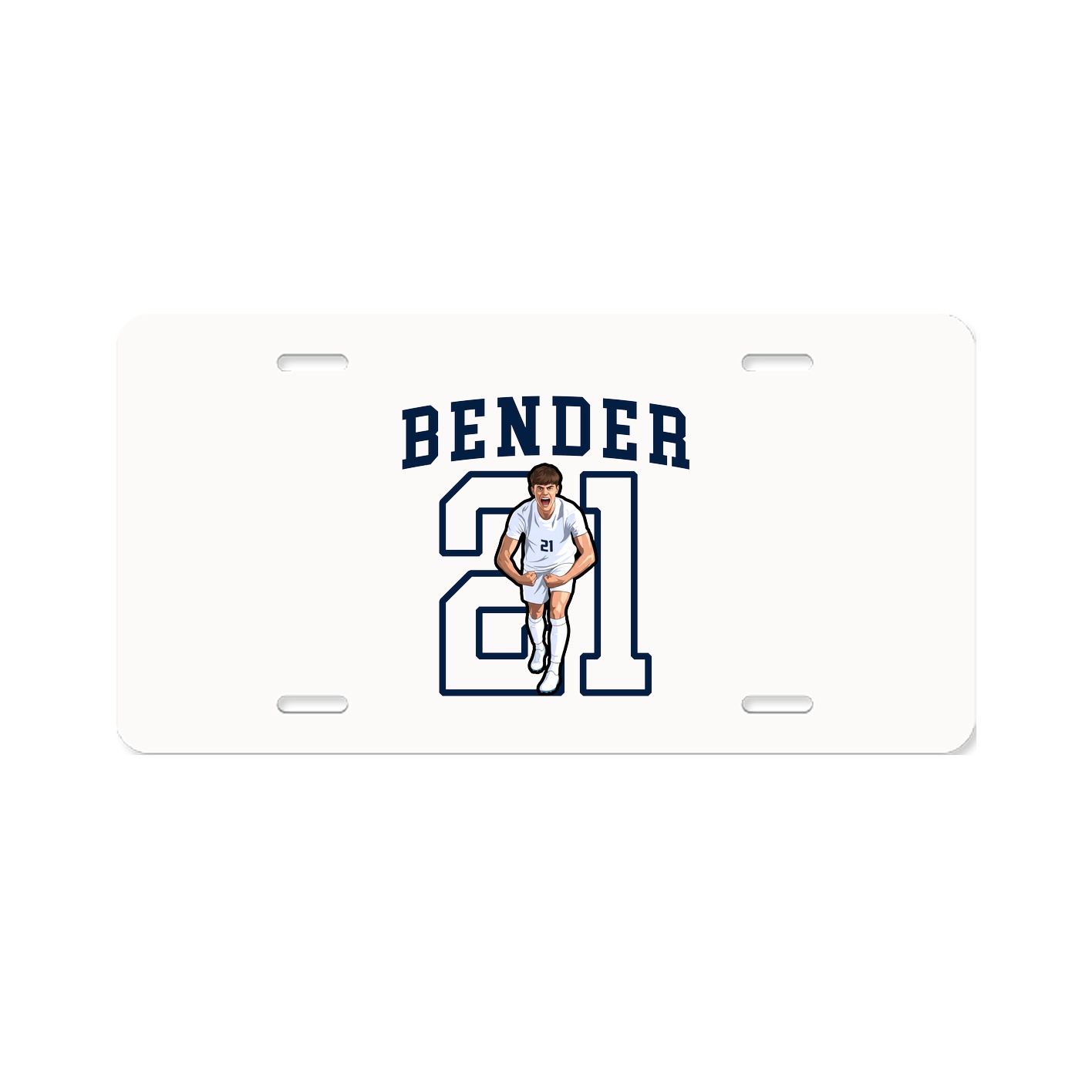 License Plate — Shirsey in Classic