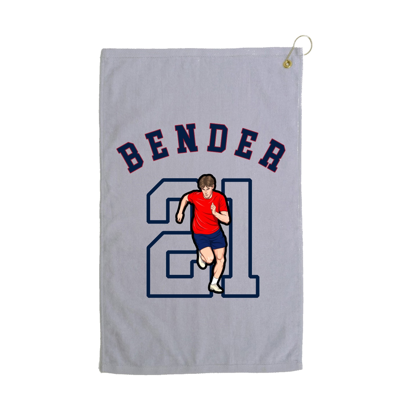 Golf Towel — Shirsey Arch in Grey
