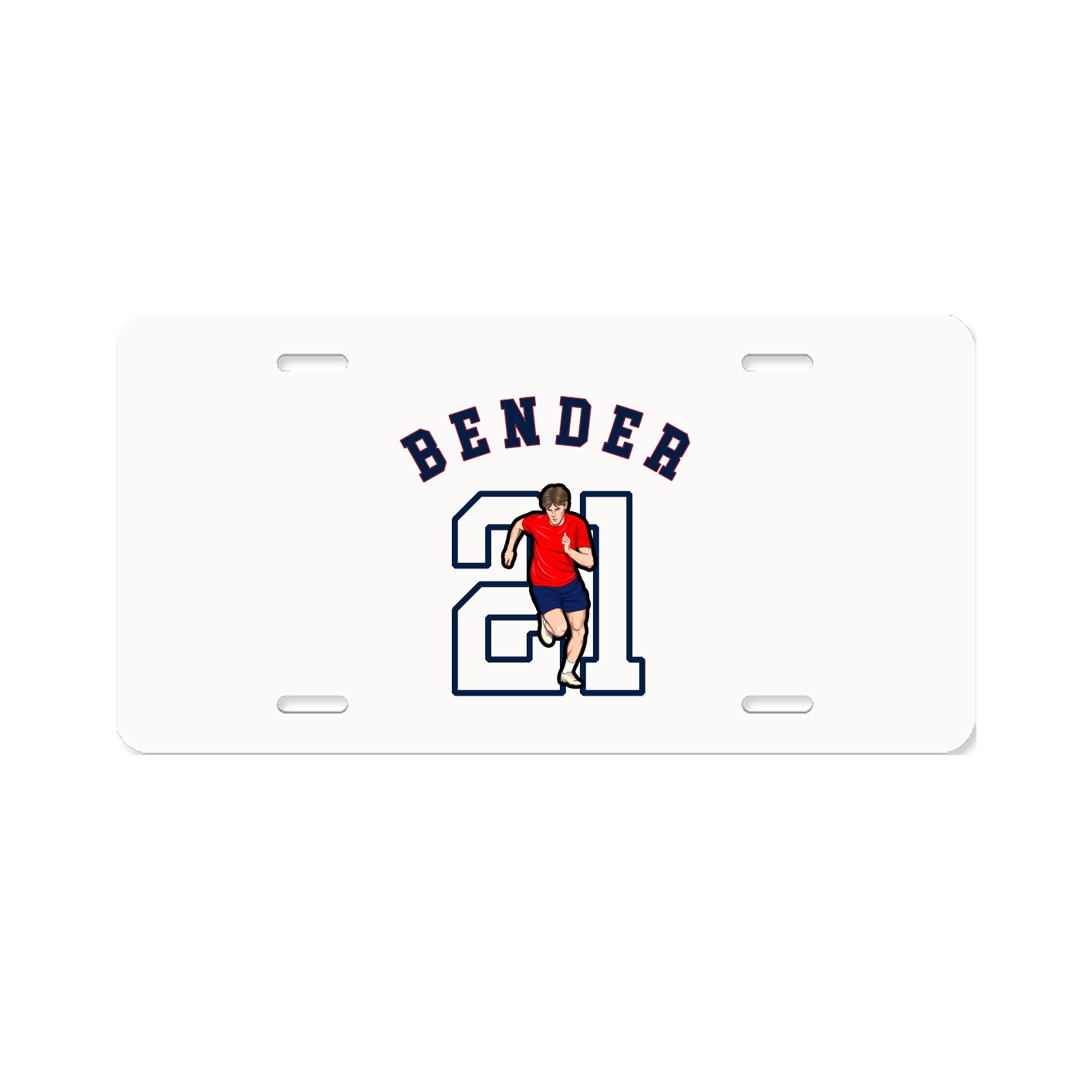 License Plate — Shirsey Arch in Classic