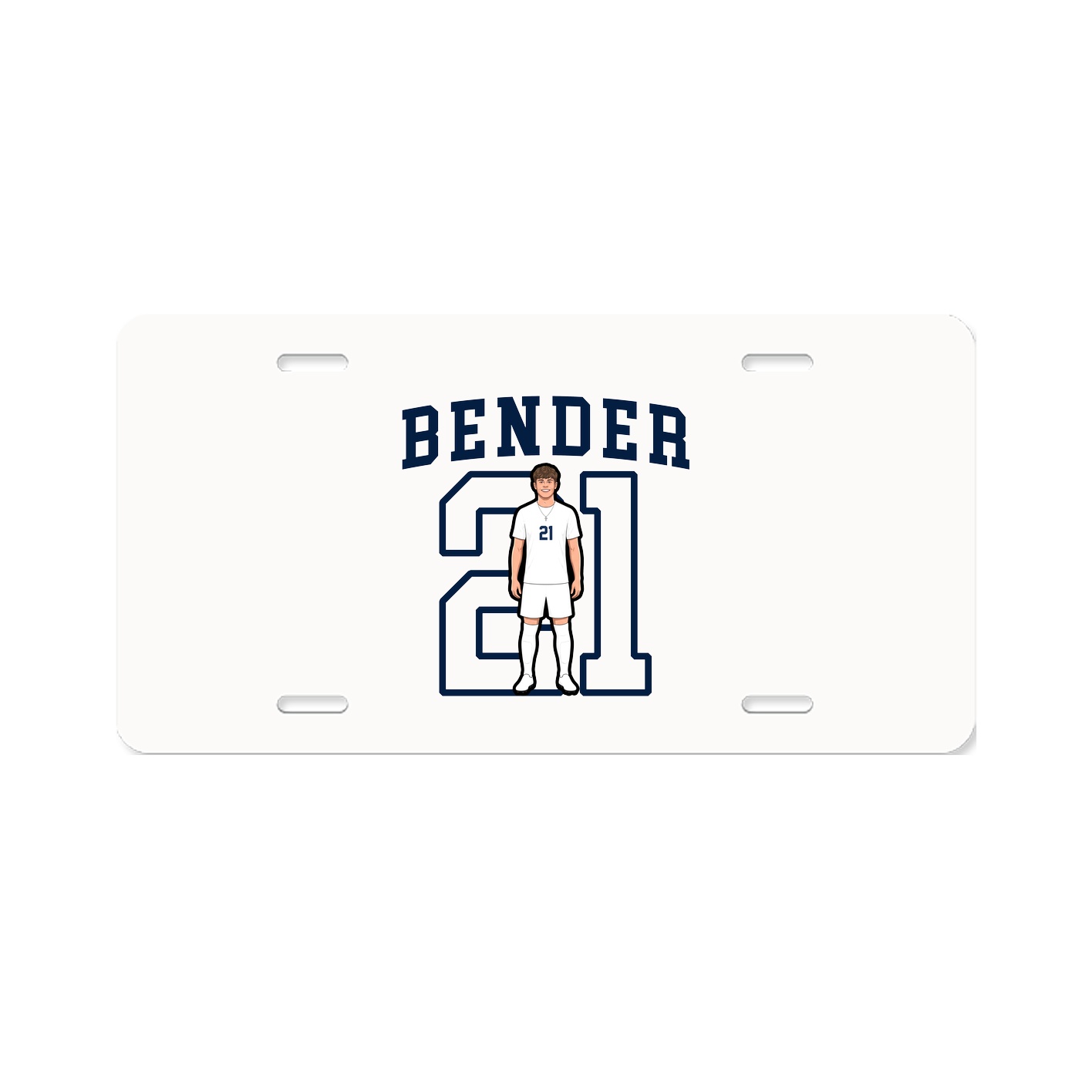 License Plate — Shirsey in Classic