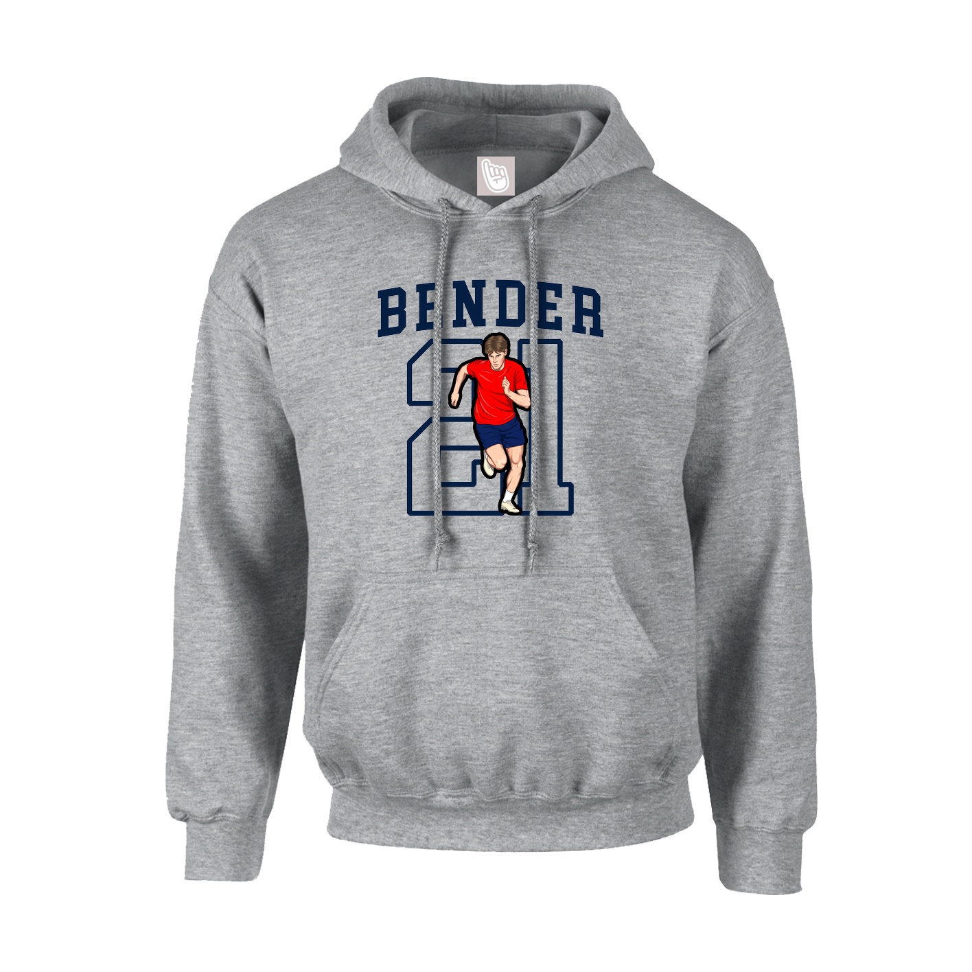 Hoodie — Shirsey in Grey