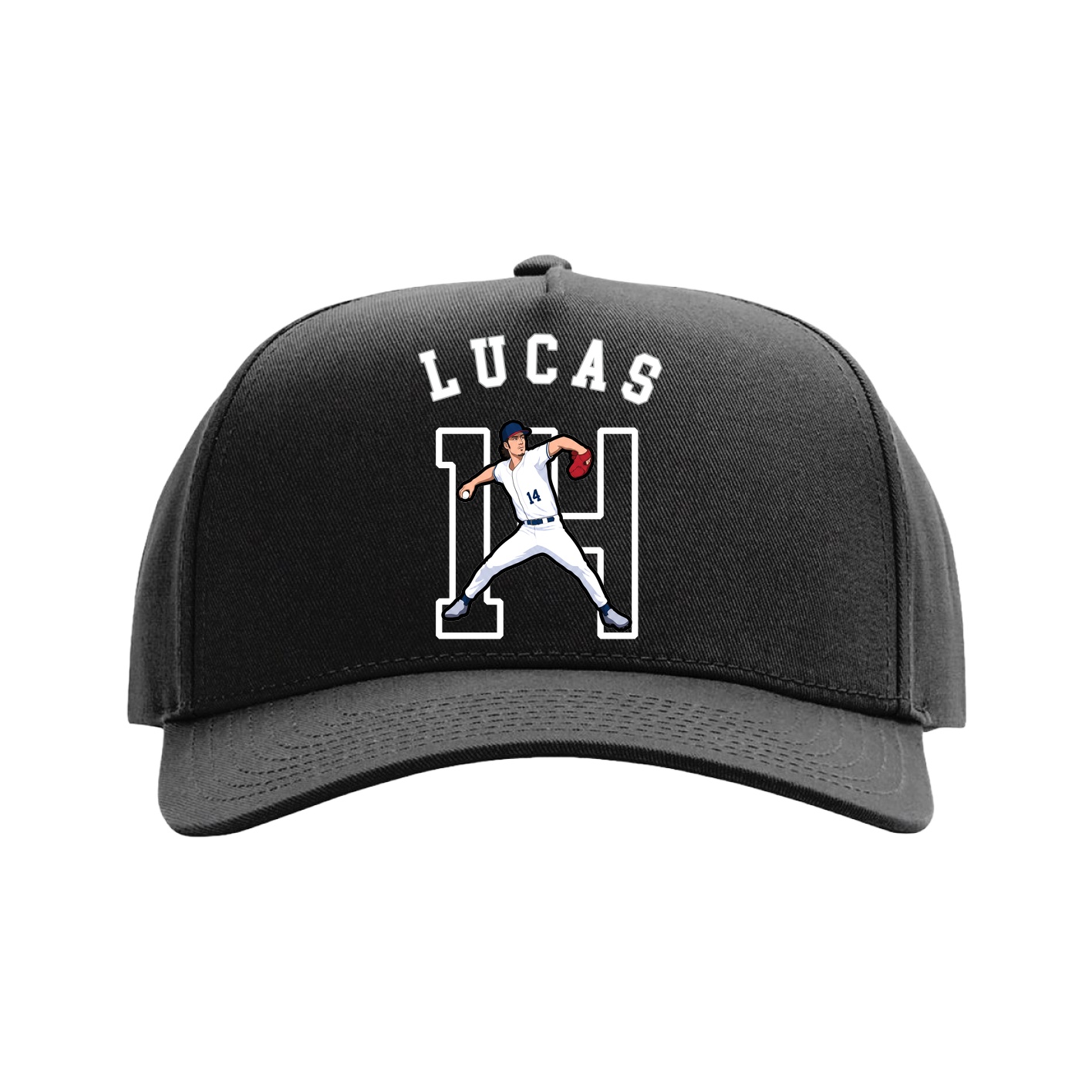 Full Fabric Five-Panel Champ Cap
