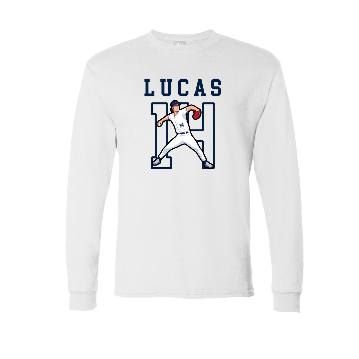 Long Sleeve Tee — Shirsey in White