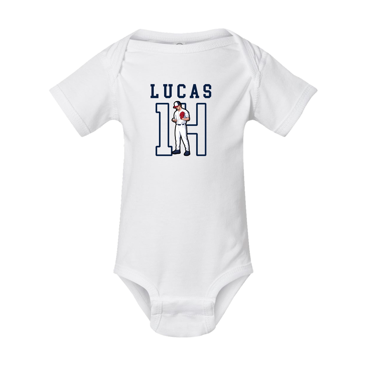 Baby Onesie — Shirsey in White