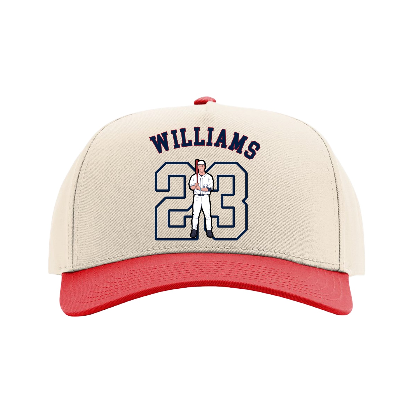 Full Fabric Five-Panel Champ Cap