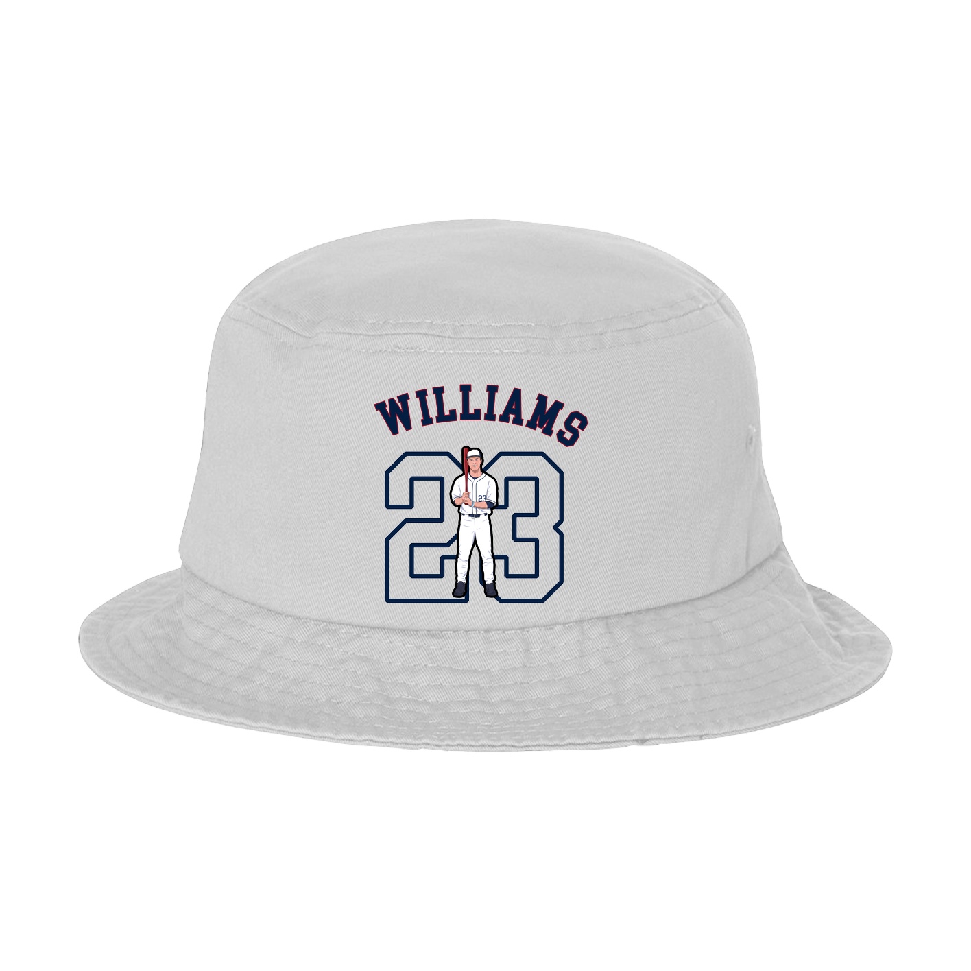 Bucket Cap — Shirsey Arch in White