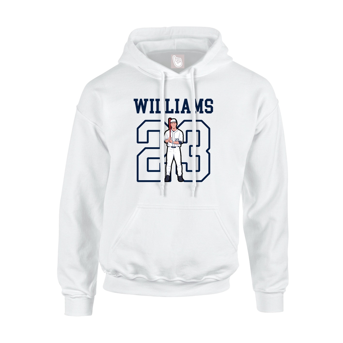 Youth Hoodie — Shirsey in White