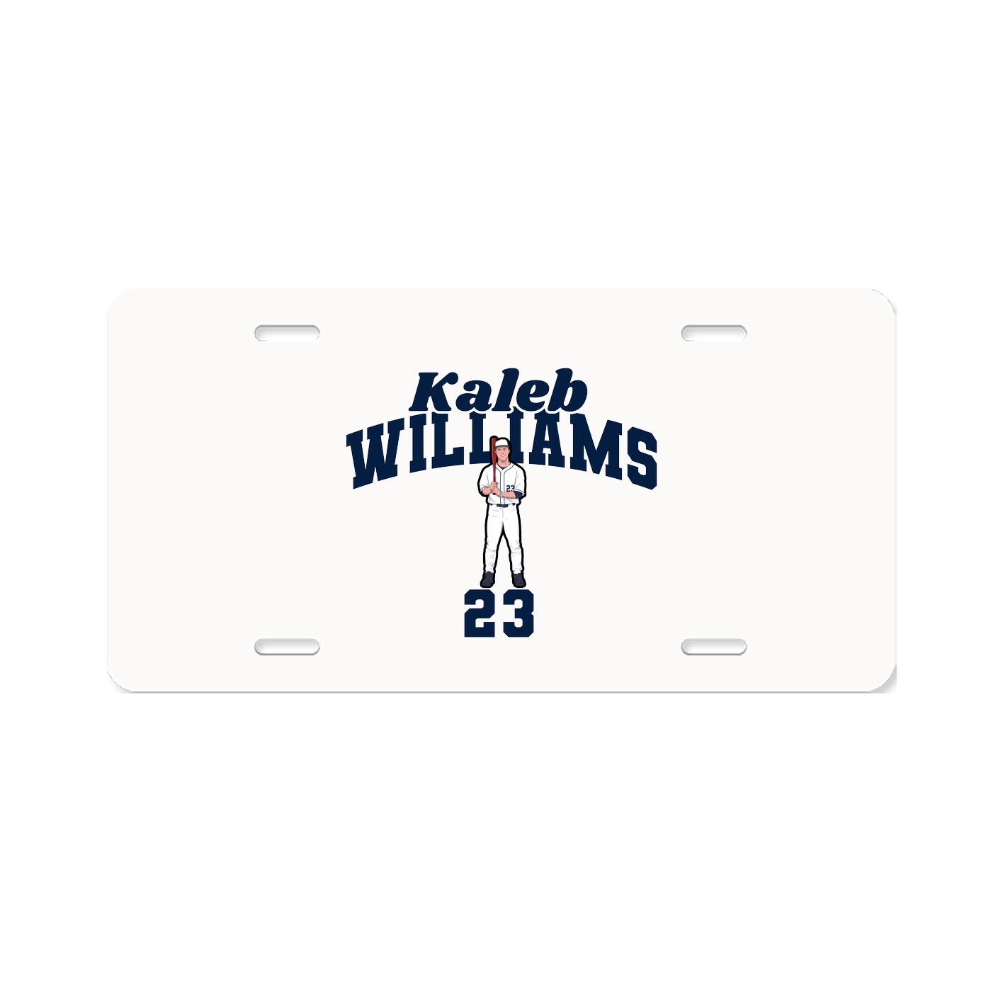 License Plate — Signature Arch in Classic