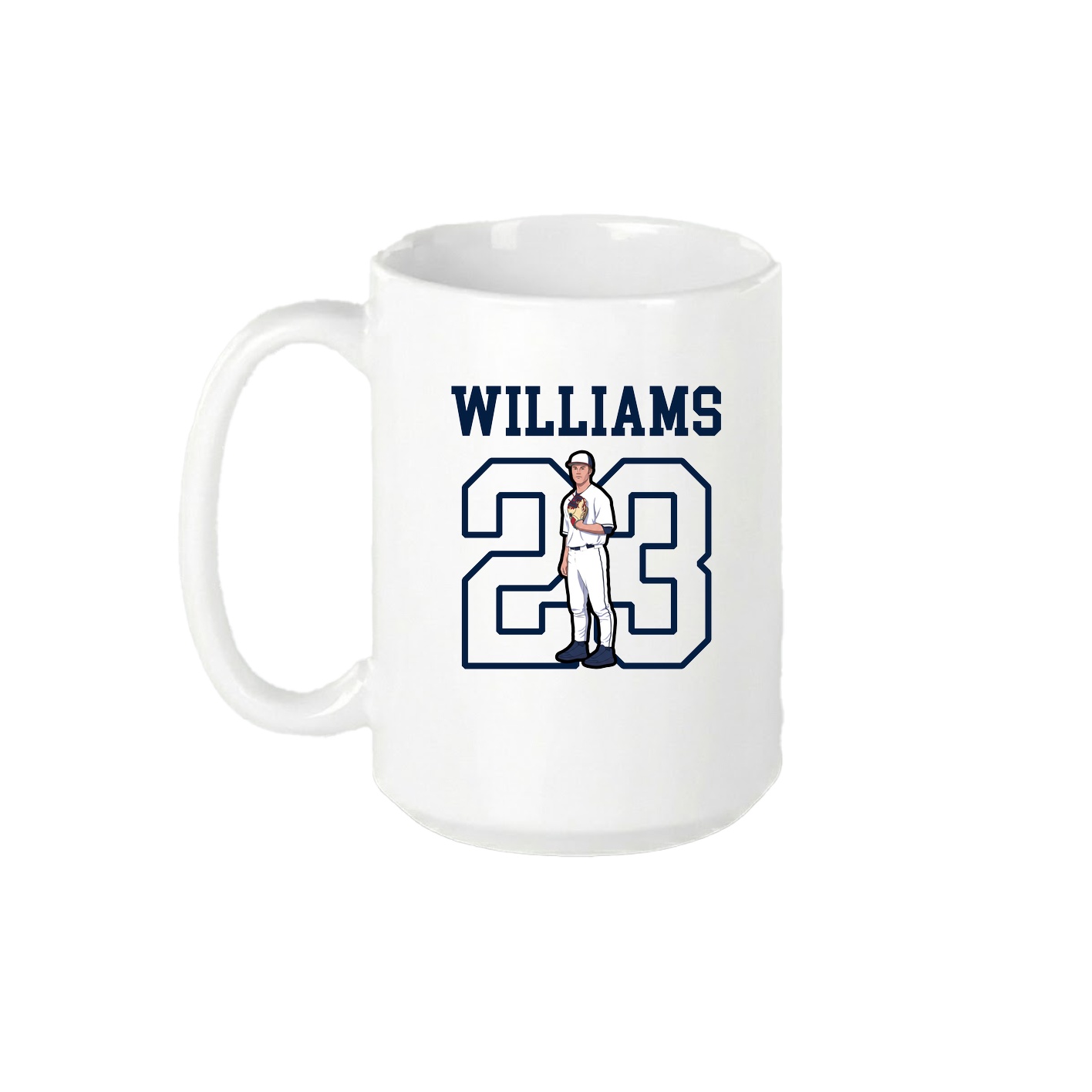 15oz Coffee Mug — Shirsey in White