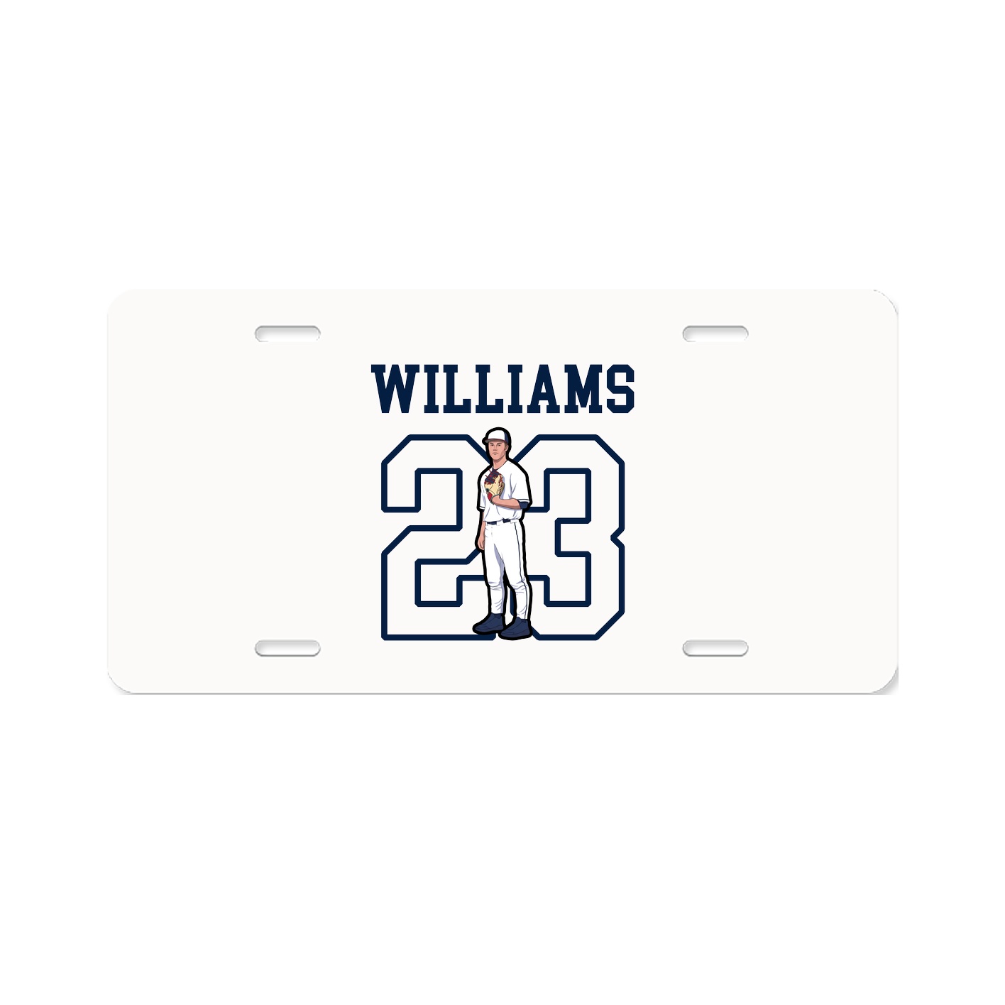 License Plate — Shirsey in Classic