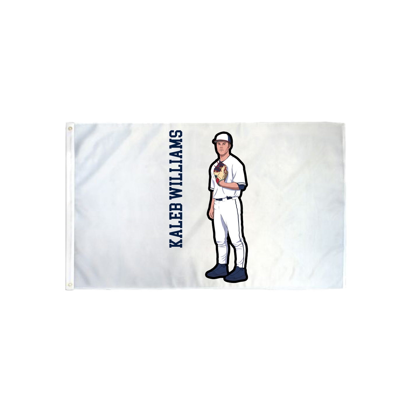 3x5 Flag — Name Vertical in Classic
