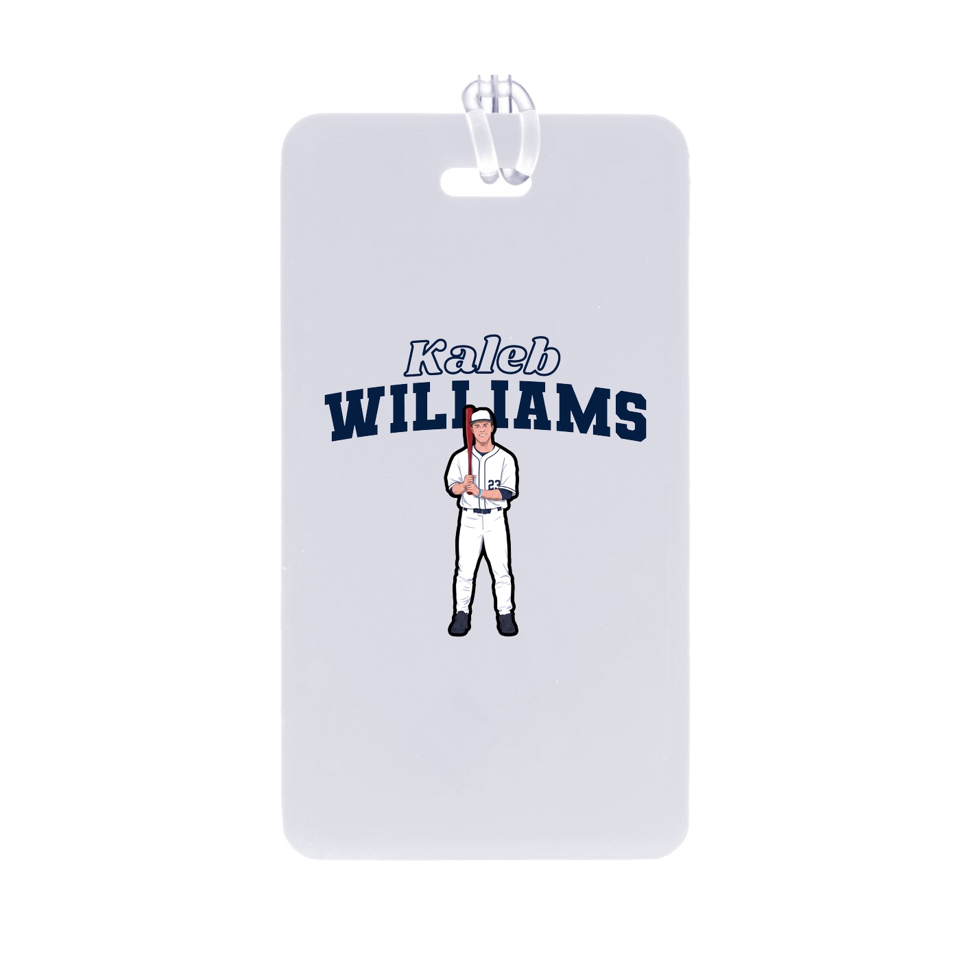 Bag Tag — Name Arch in Classic