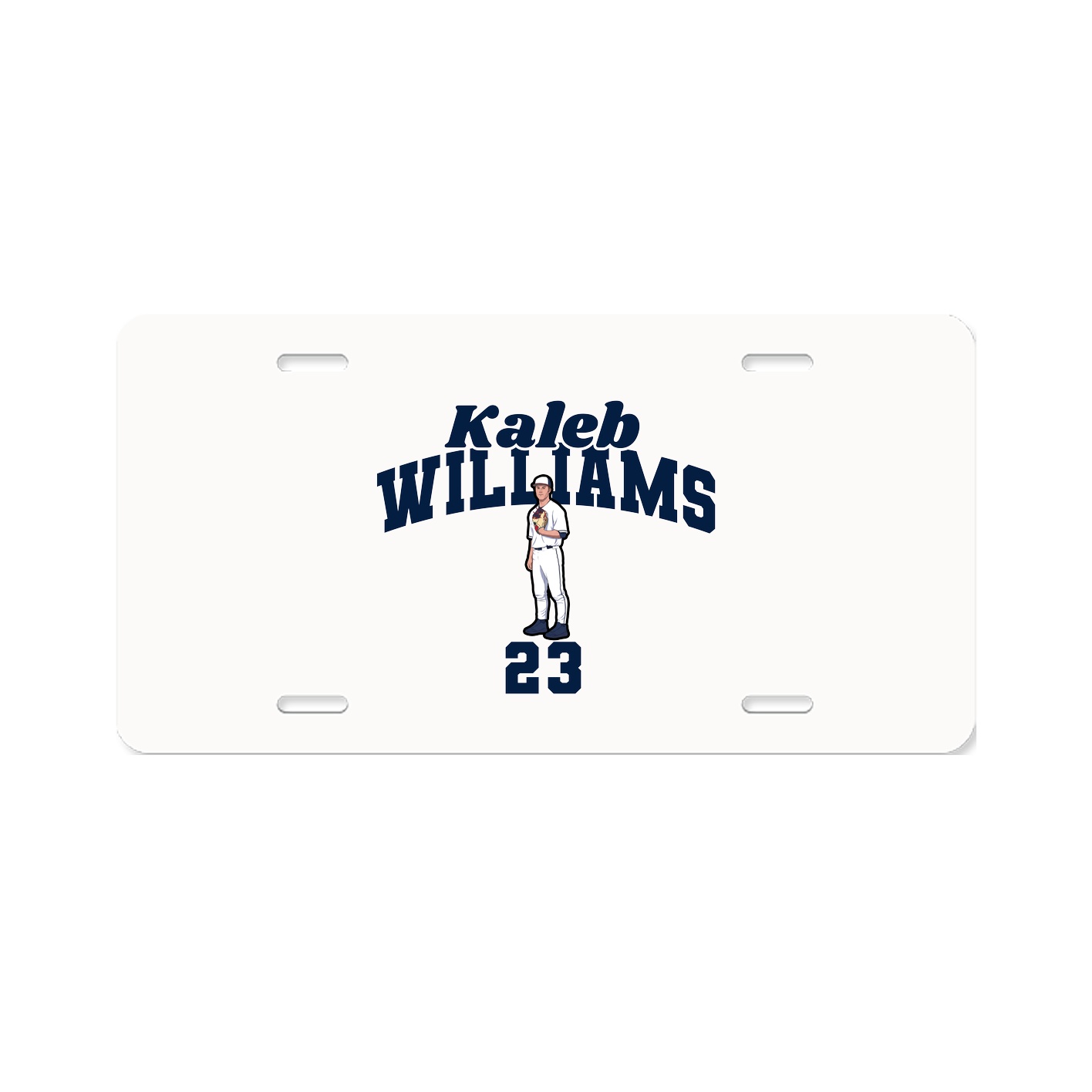 License Plate — Signature Arch in Classic