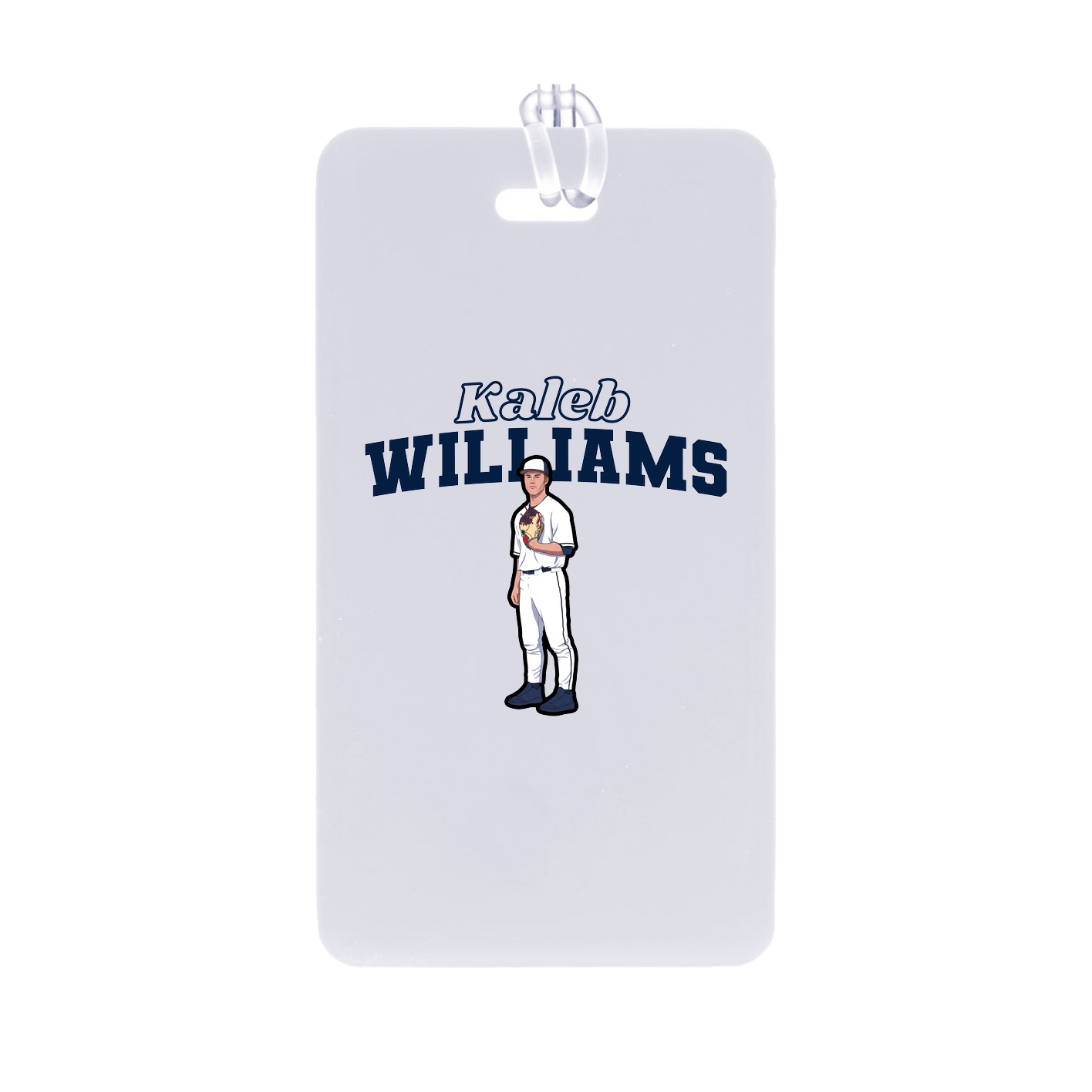 Bag Tag — Name Arch in Classic