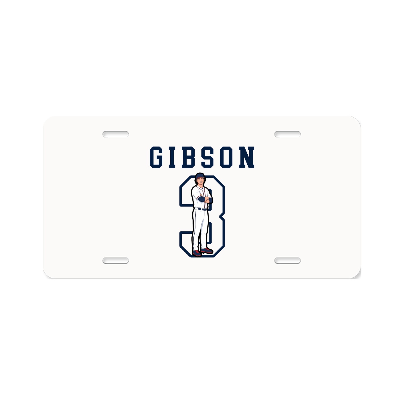 License Plate — Shirsey in Classic