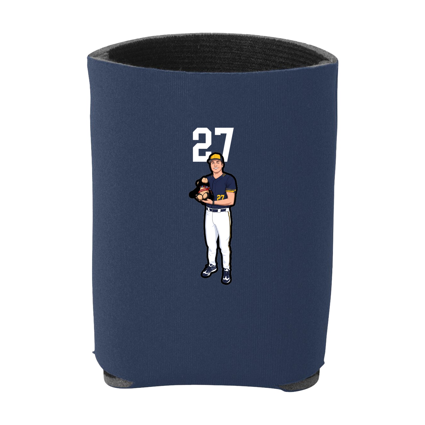 Can Holder — Number Top in Navy