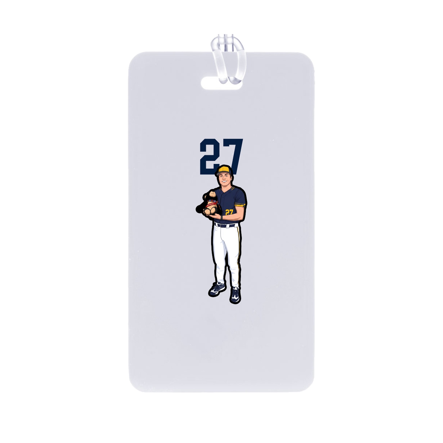 Bag Tag — Number Top in Classic