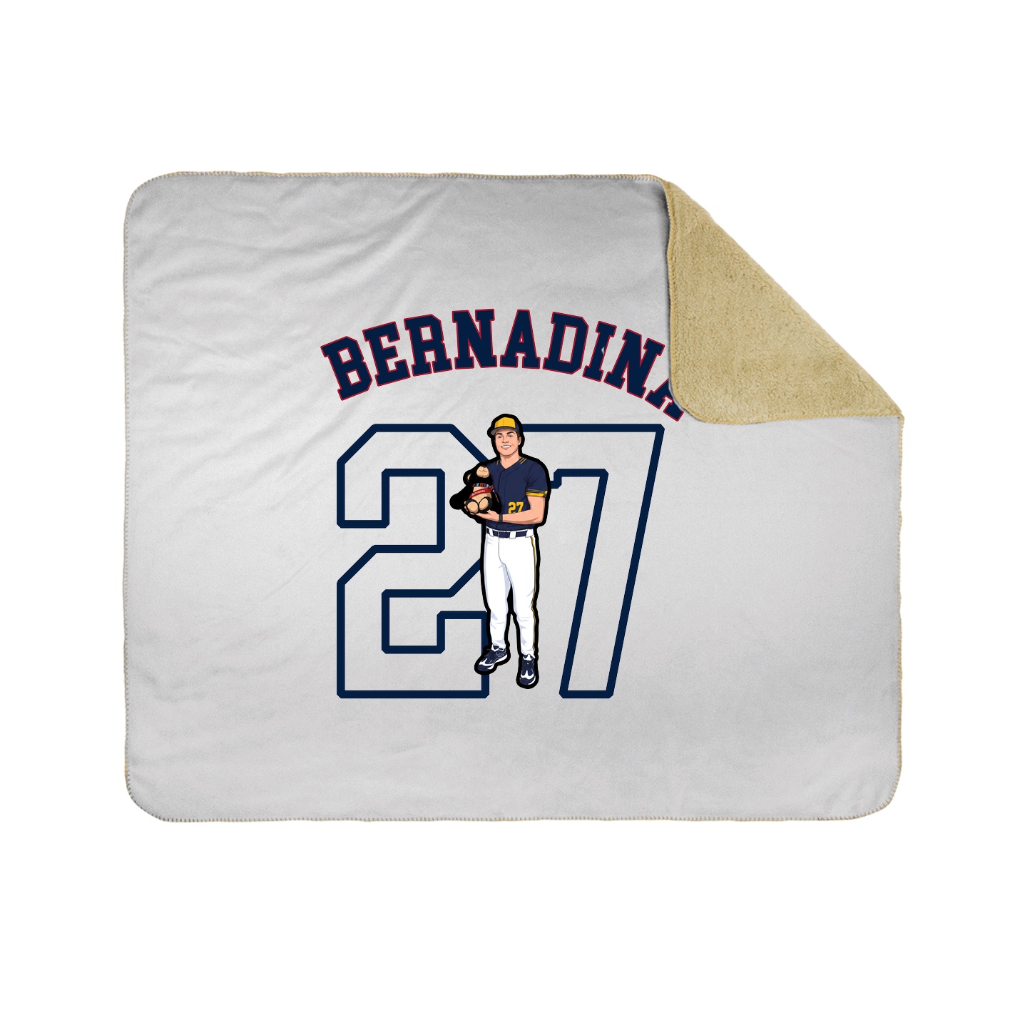 Throw Blanket — Shirsey Arch in White
