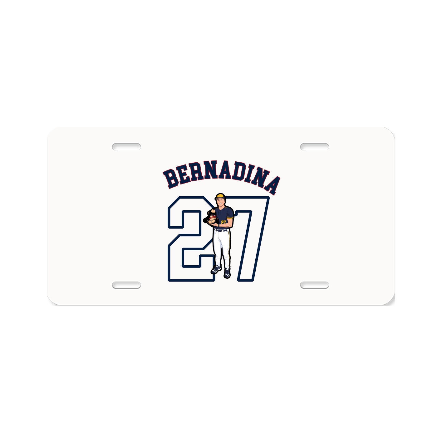 License Plate — Shirsey Arch in Classic