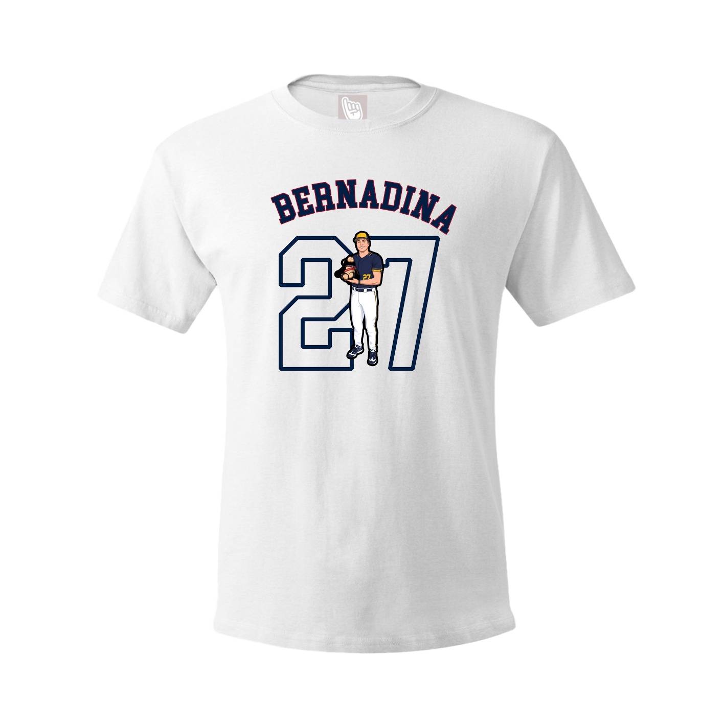 Youth Tee — Shirsey Arch in White