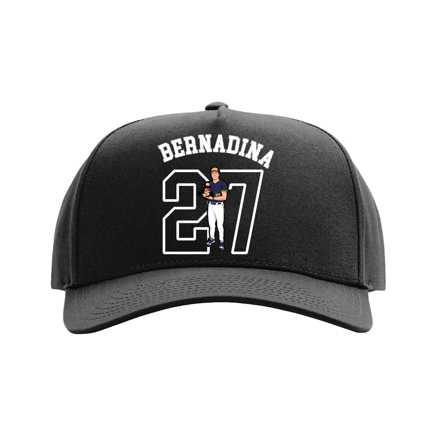 Full Fabric Five-Panel Champ Cap