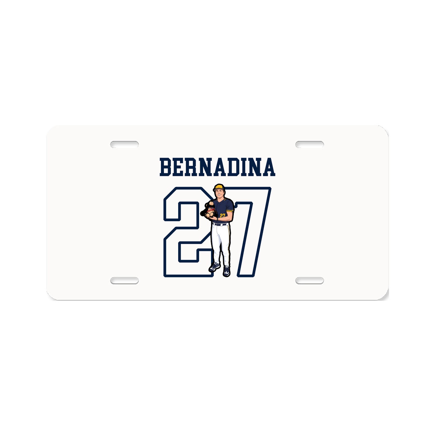 License Plate — Shirsey in Classic