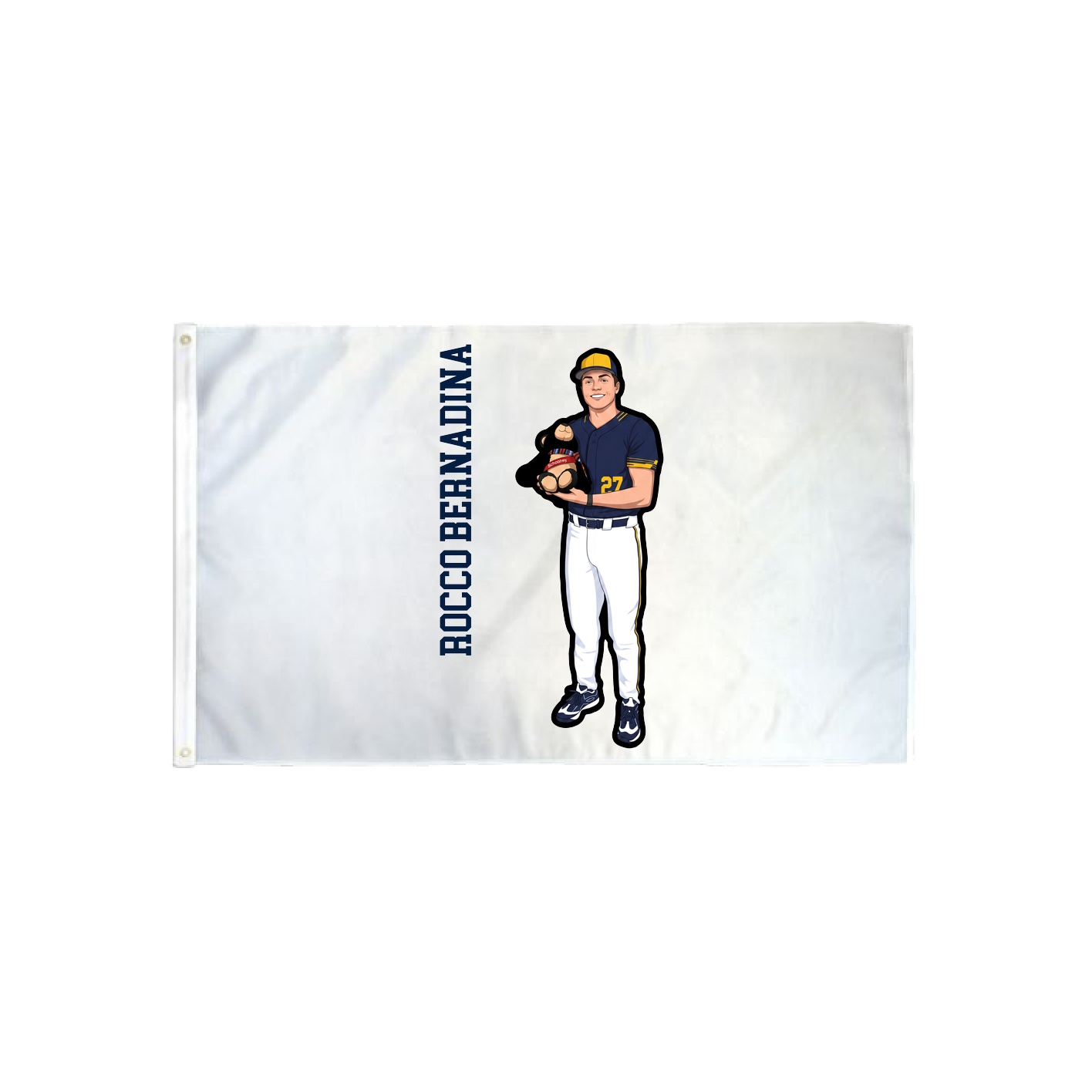 3x5 Flag — Name Vertical in Classic