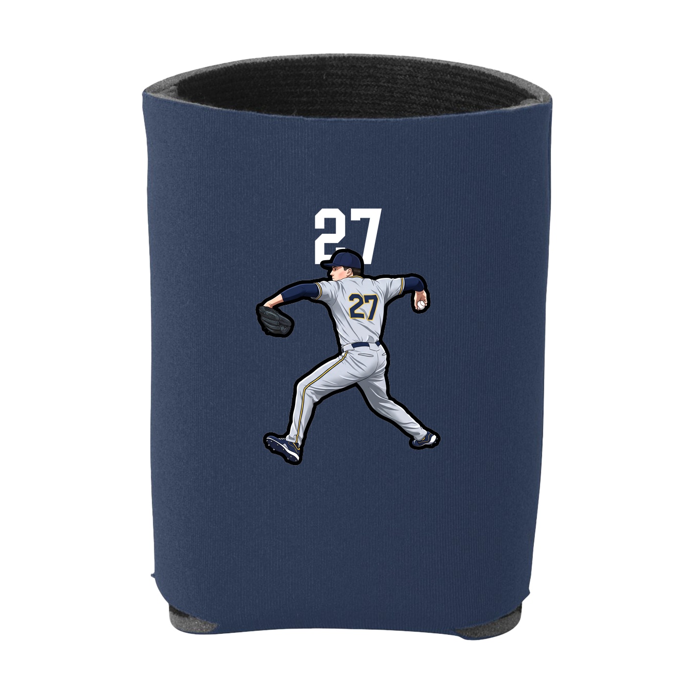 Can Holder — Number Top in Navy