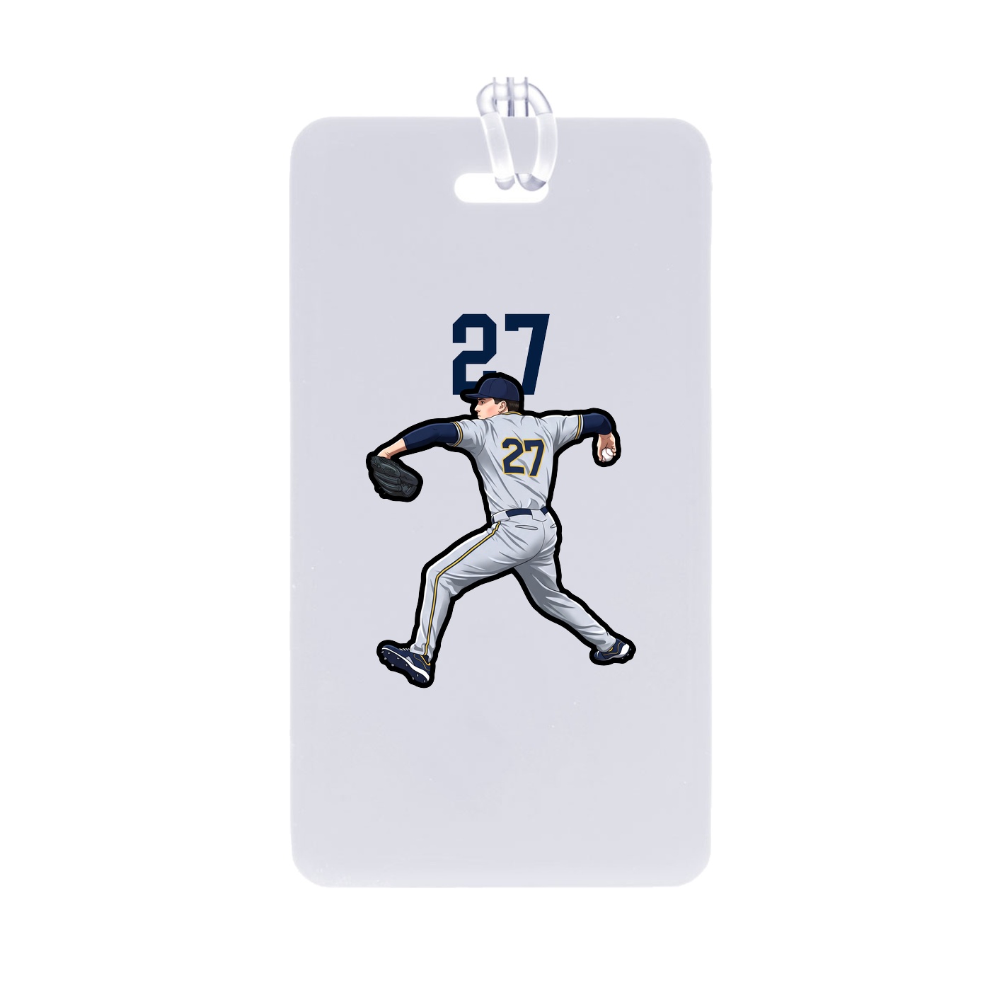 Bag Tag — Number Top in Classic