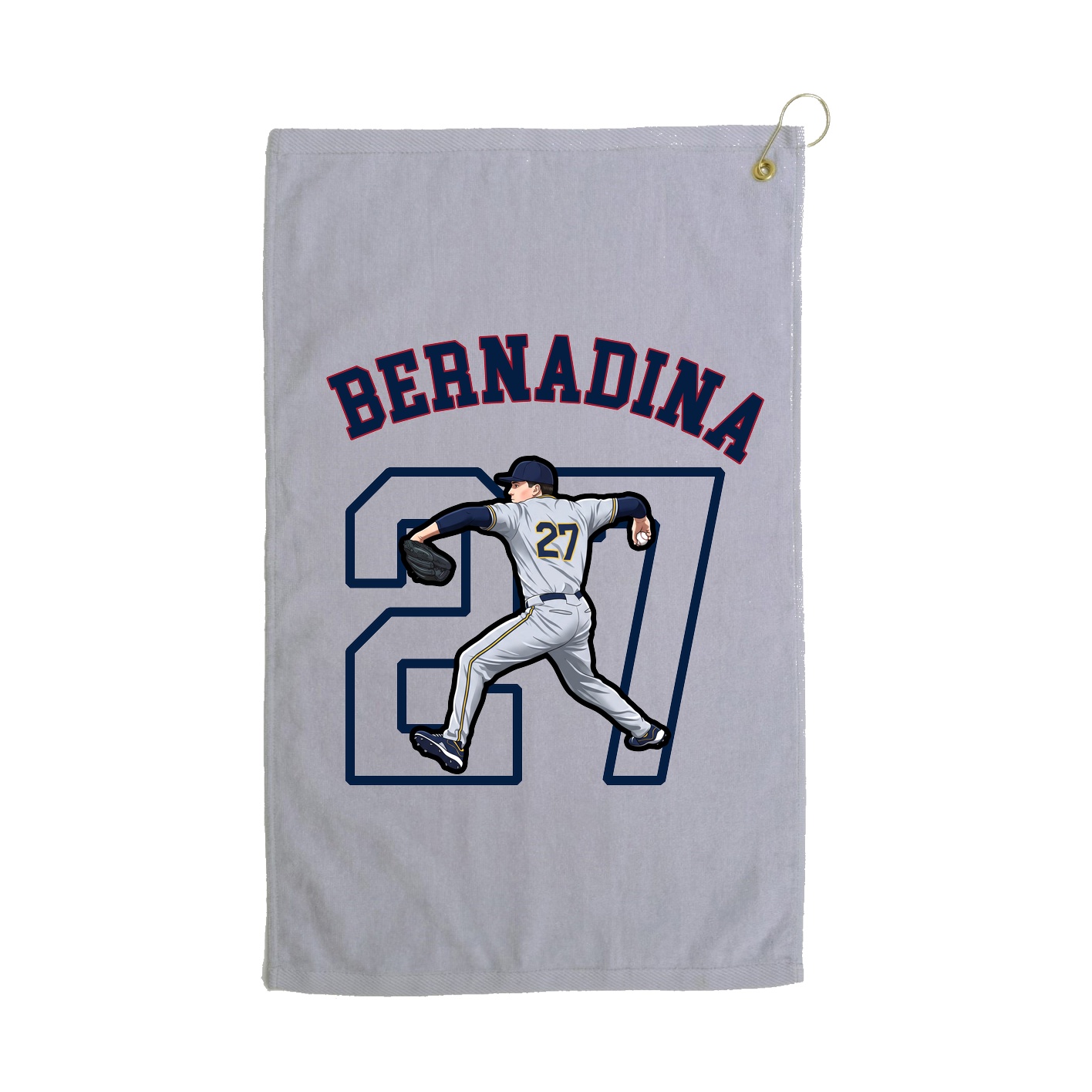 Golf Towel — Shirsey Arch in Grey