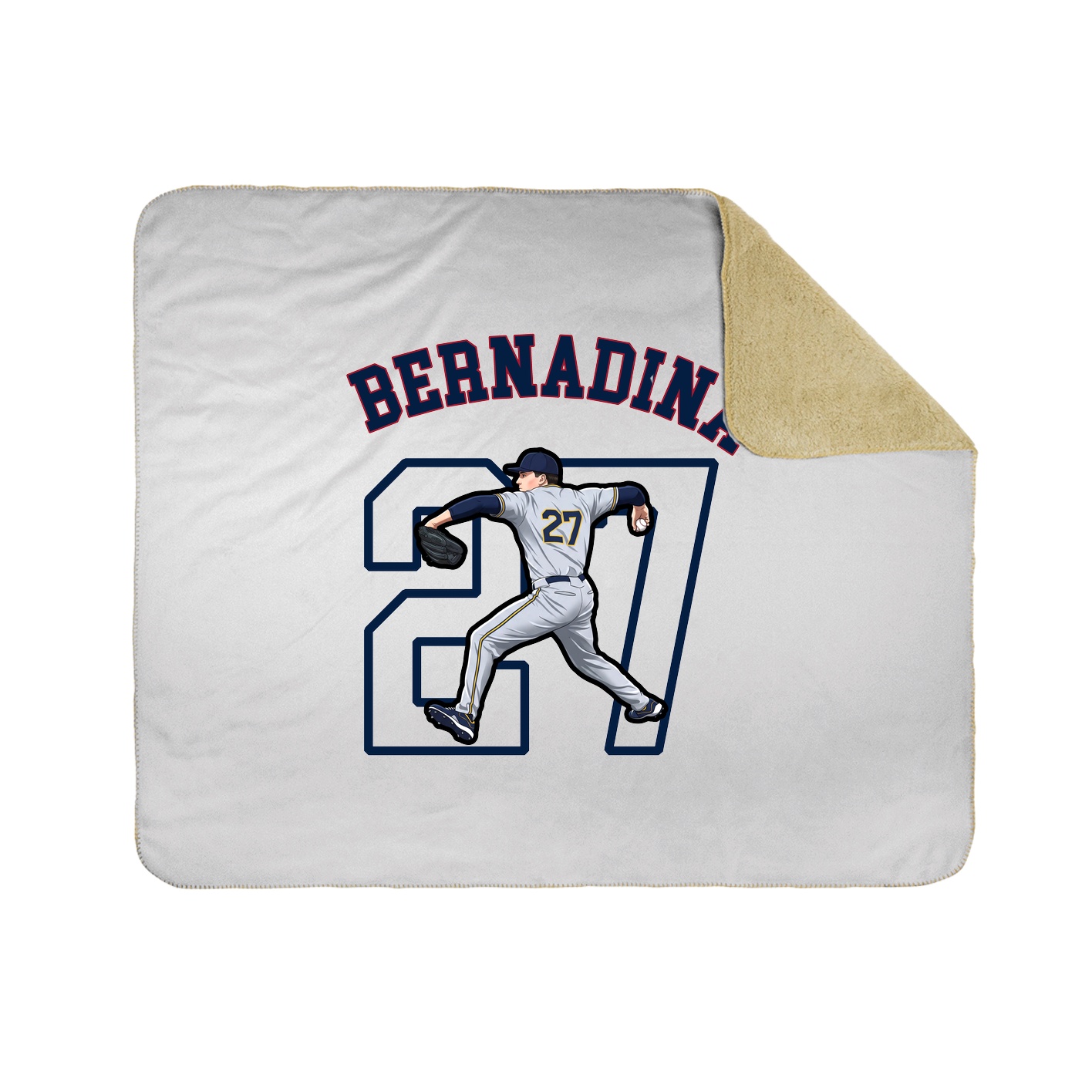 Throw Blanket — Shirsey Arch in White