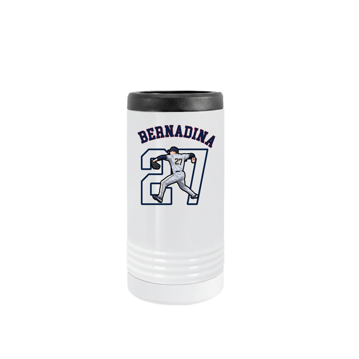 Slim Beverage Holder — Shirsey Arch in White