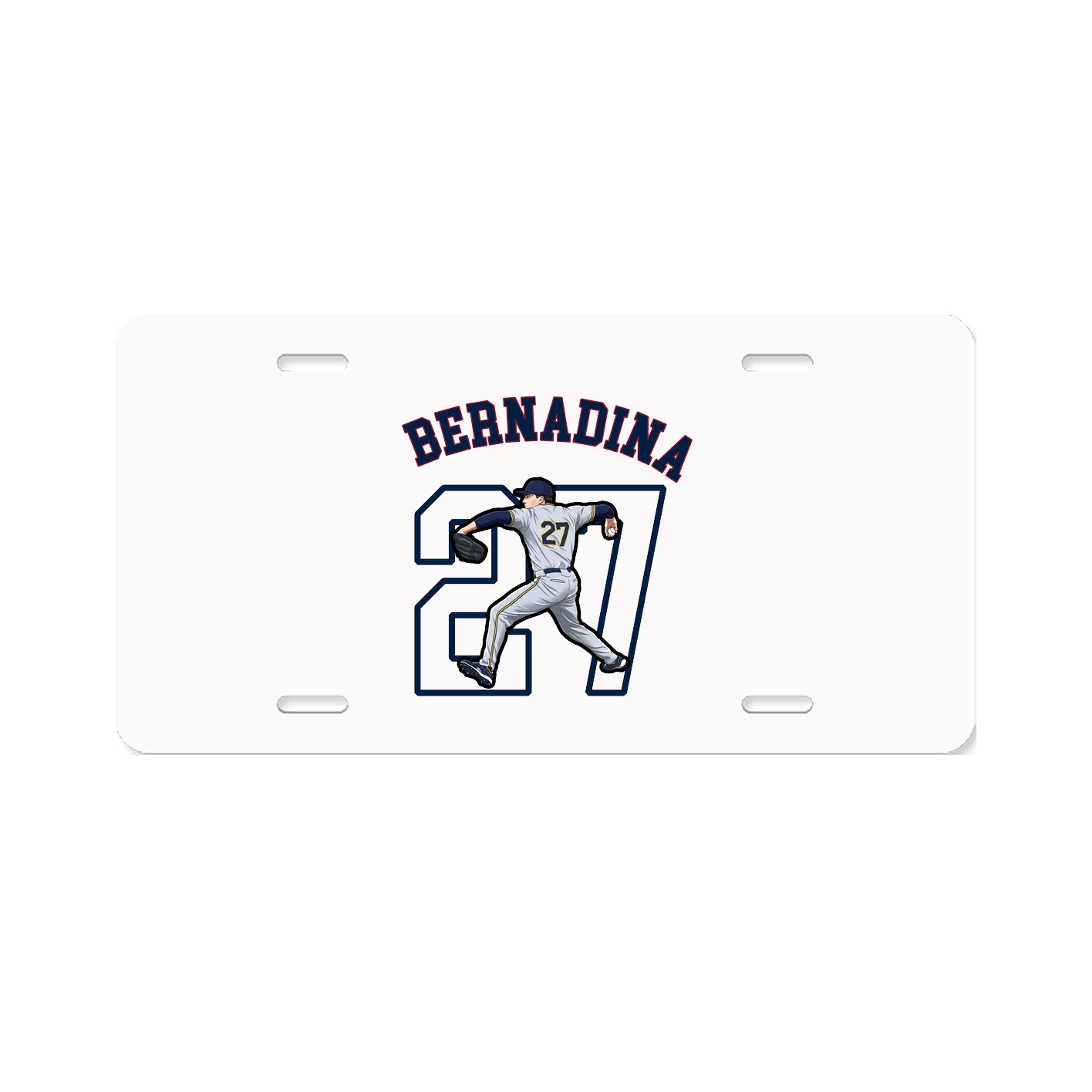 License Plate — Shirsey Arch in Classic