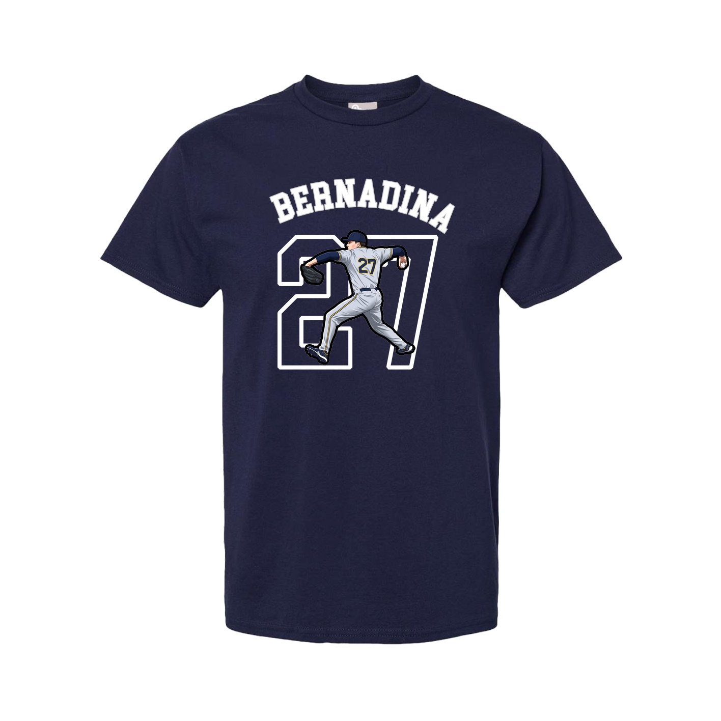 Youth Tee — Shirsey Arch in Navy
