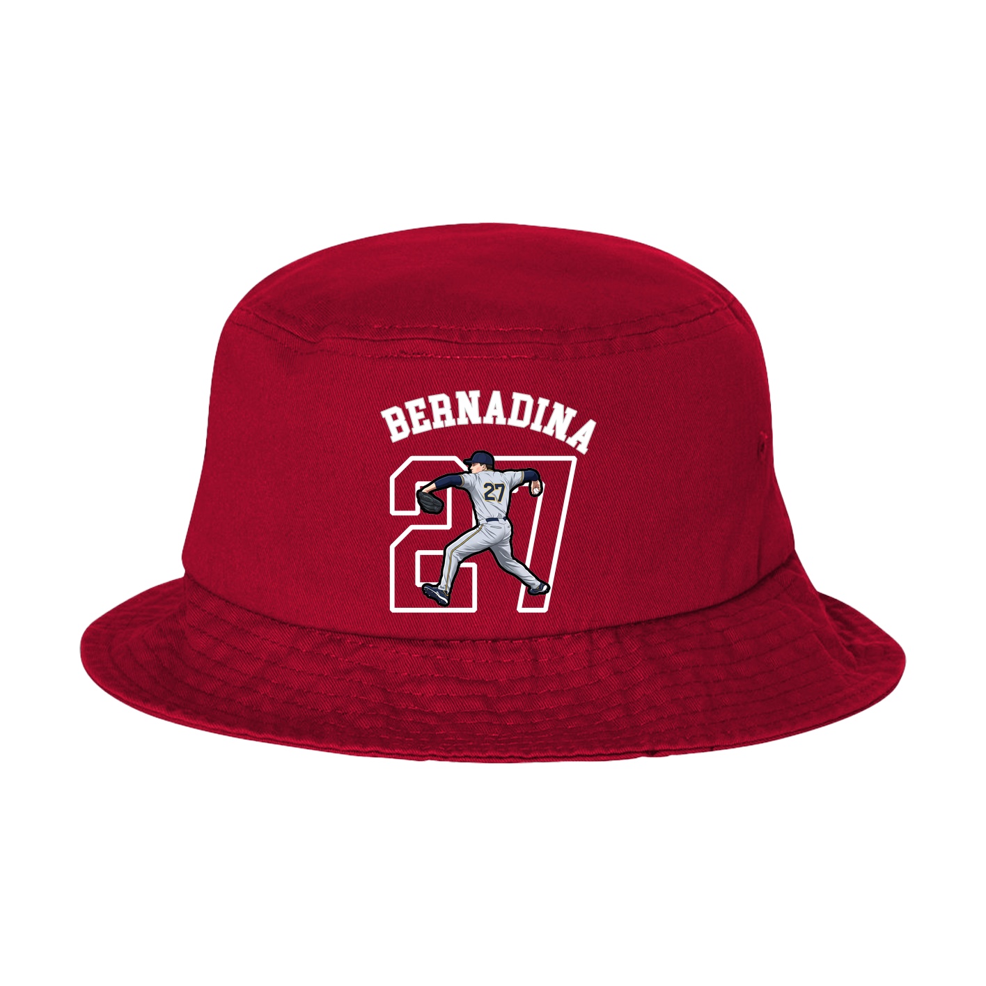 Bucket Cap — Shirsey Arch in Red