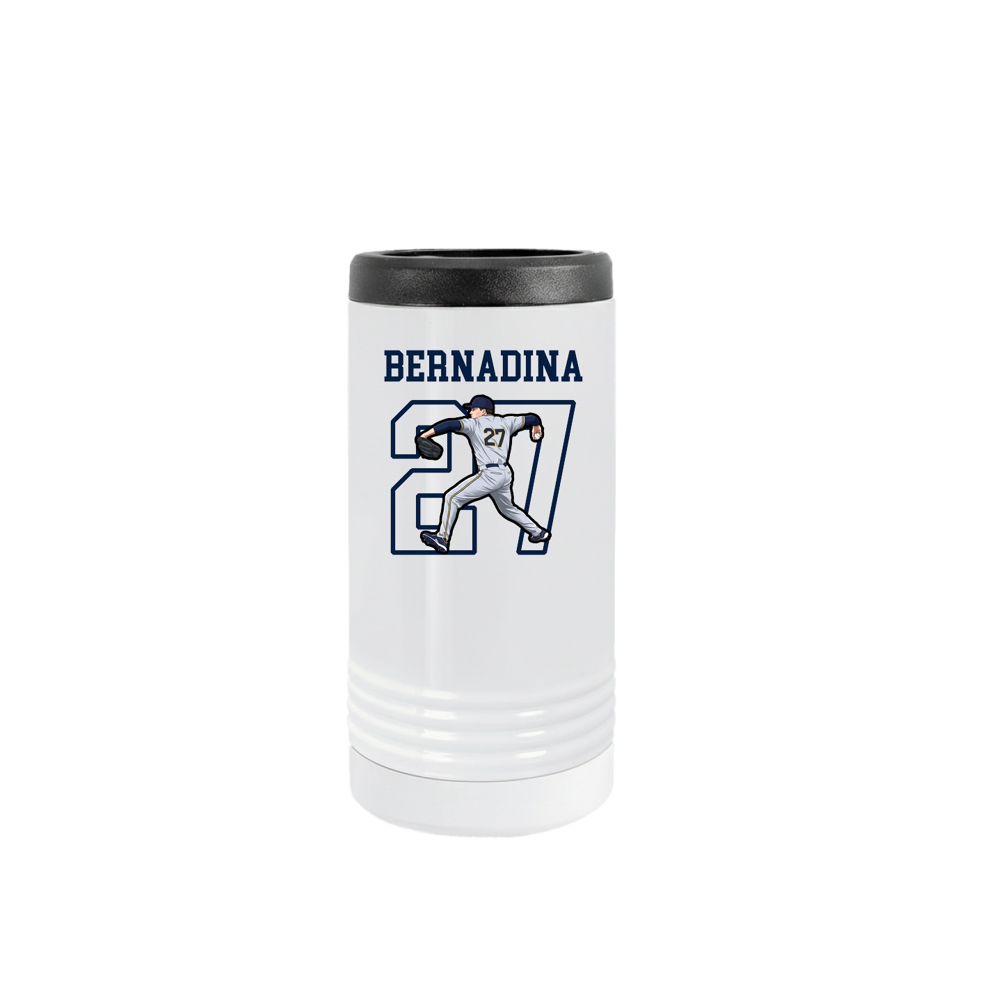 Slim Beverage Holder — Shirsey in White