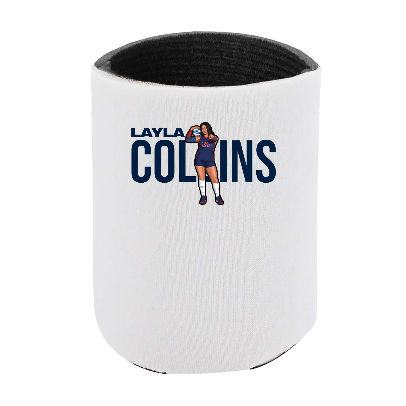 Can Holder — Player Name in White