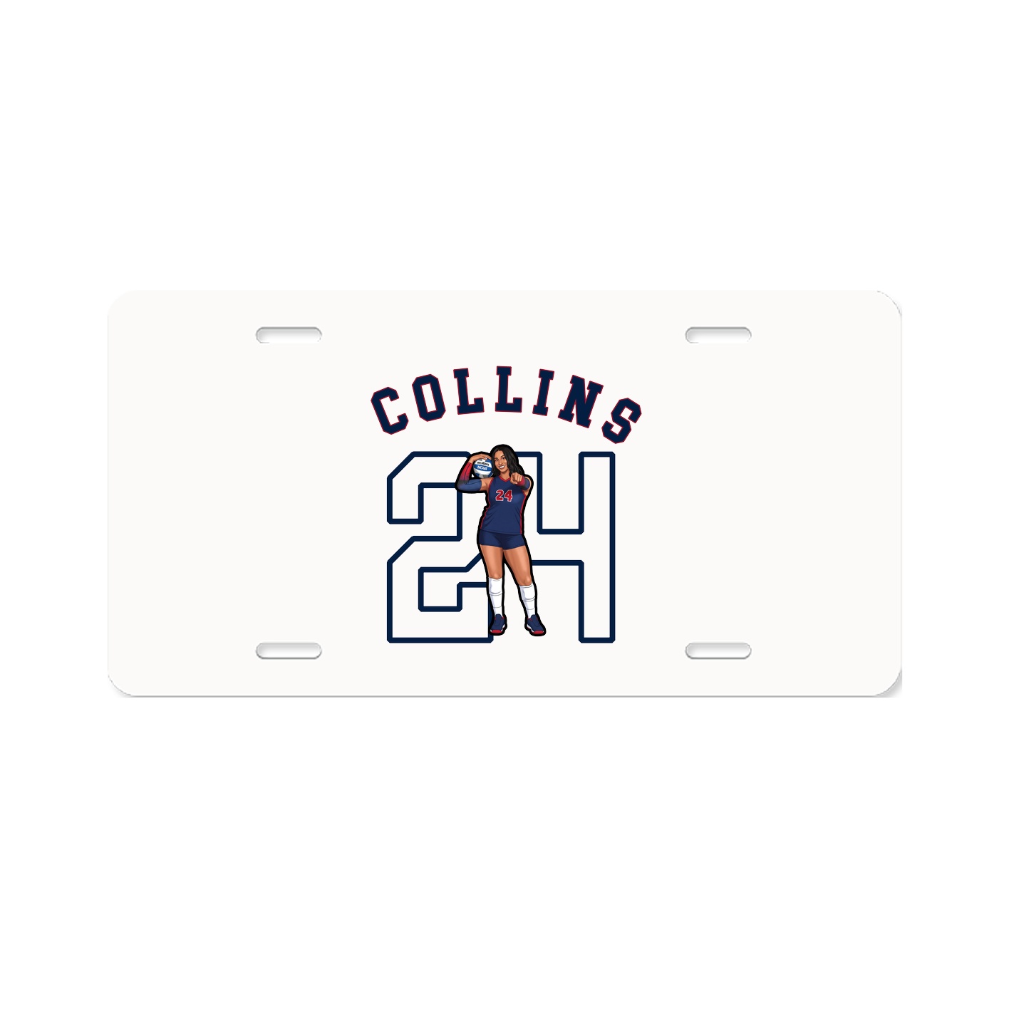 License Plate — Shirsey Arch in Classic