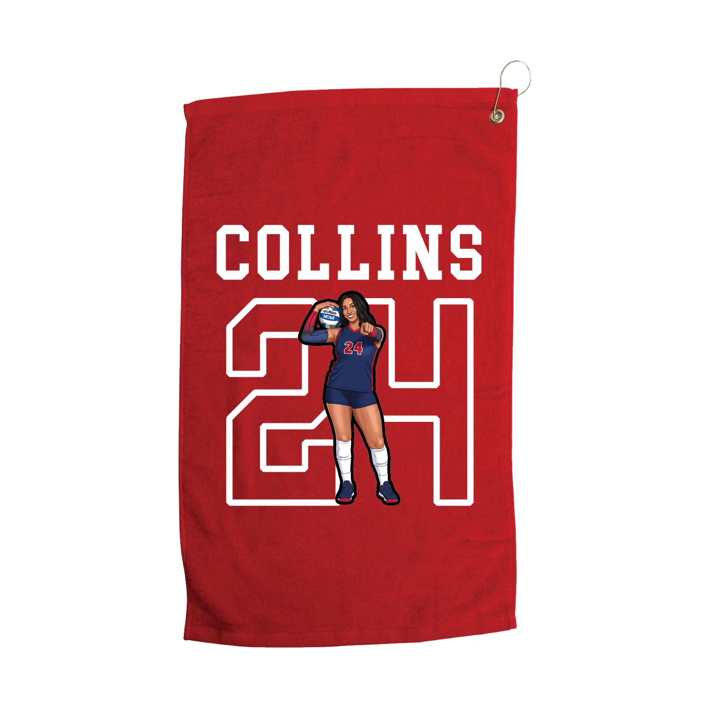 Golf Towel — Shirsey in Red