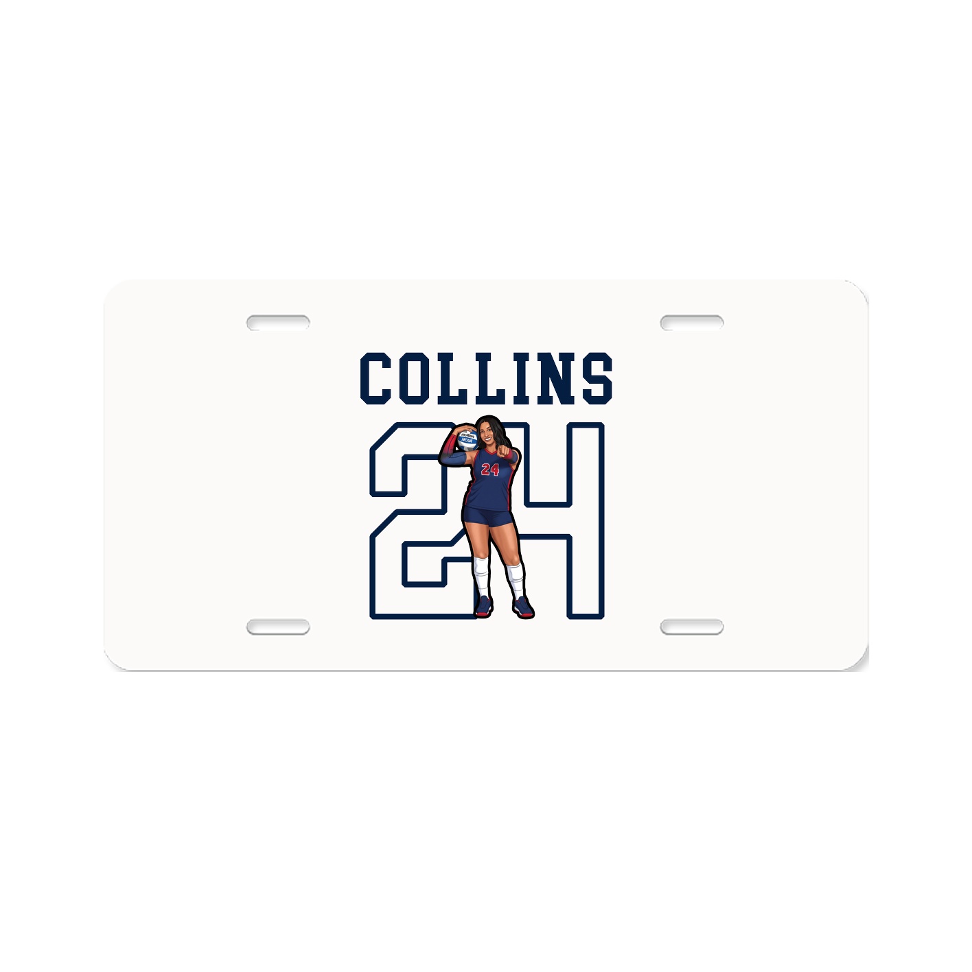 License Plate — Shirsey in Classic